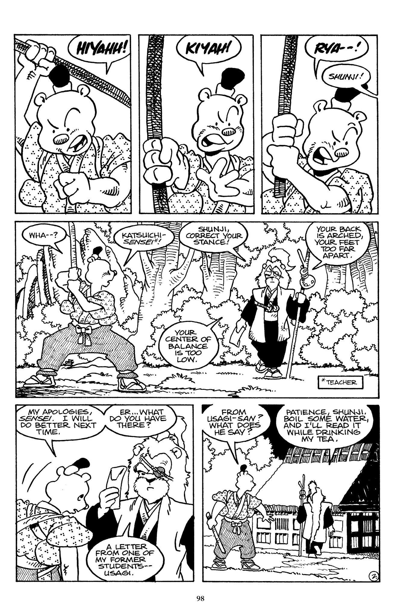 Read online The Usagi Yojimbo Saga comic -  Issue # TPB 3 - 96