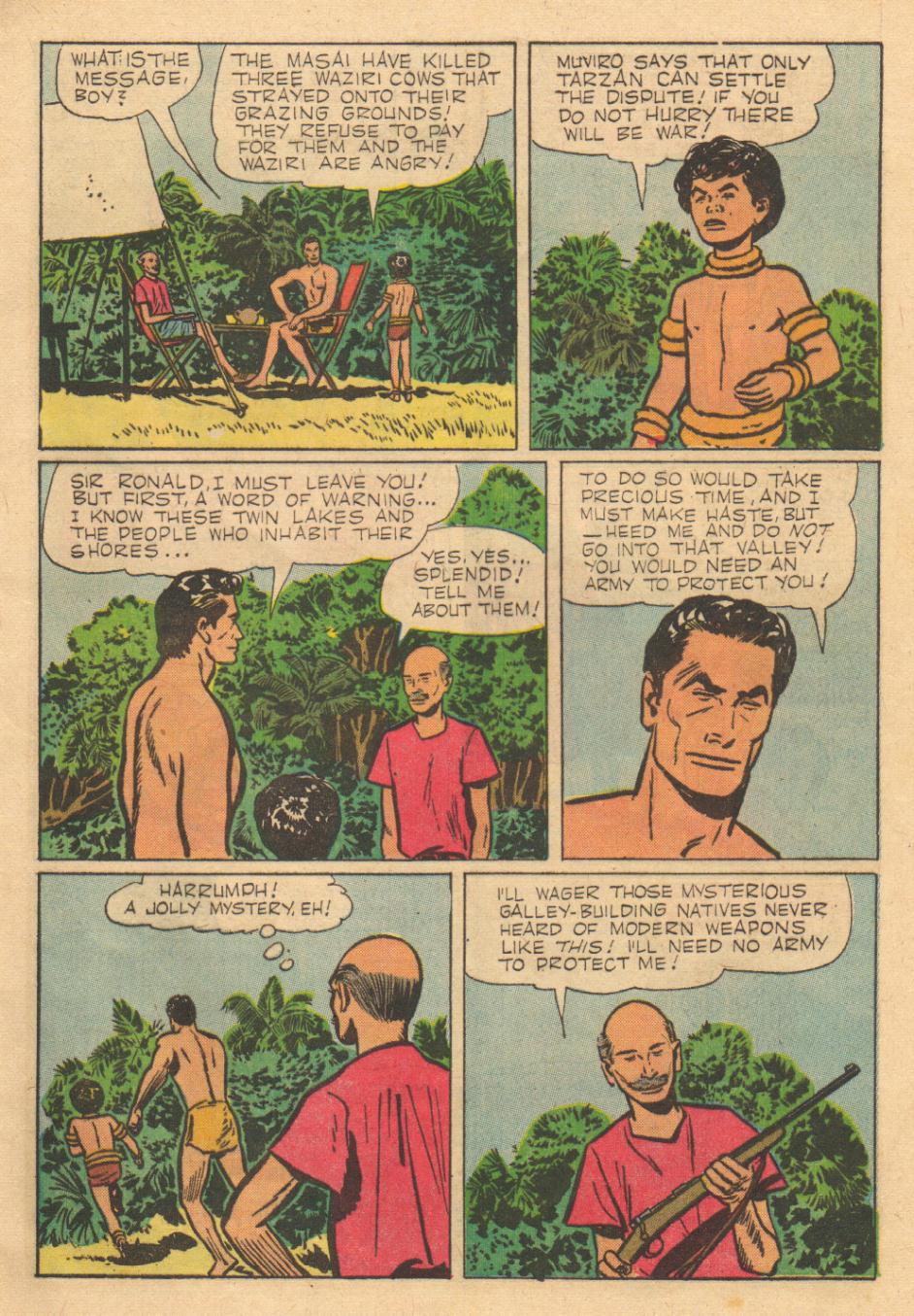 Read online Tarzan (1948) comic -  Issue #89 - 5