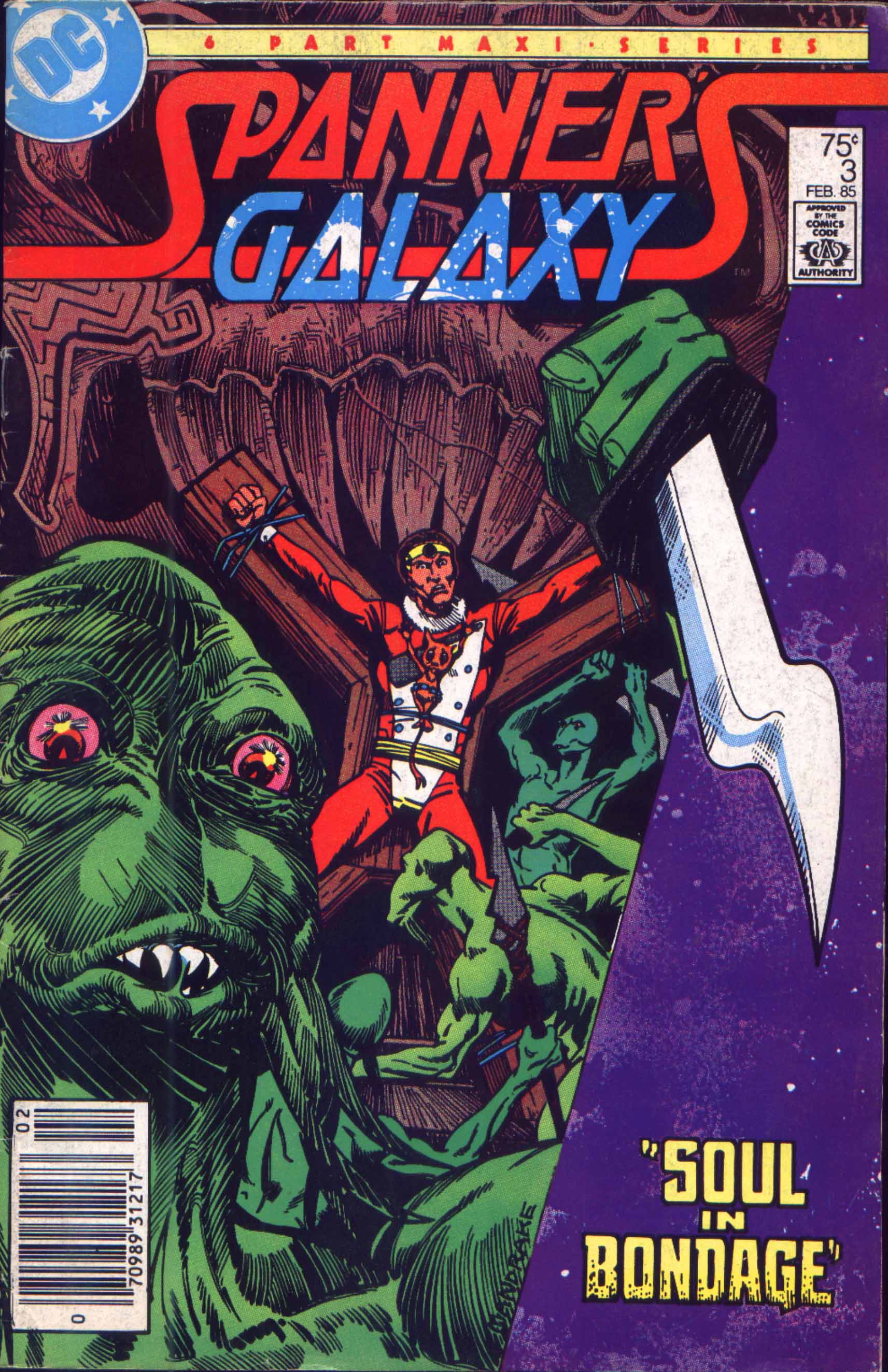 Read online Spanner's Galaxy comic -  Issue #3 - 1