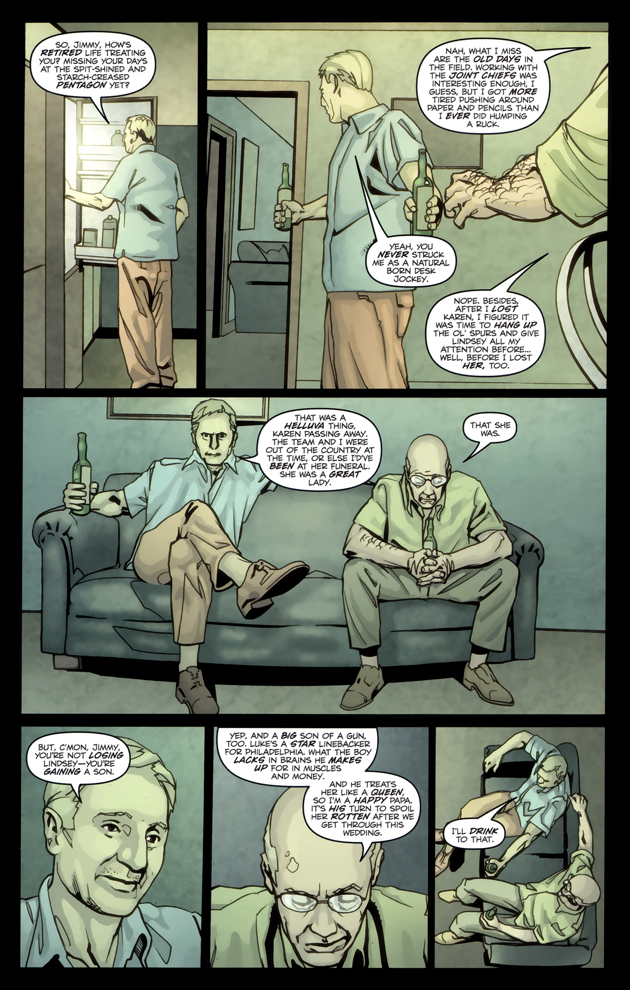Read online A-Team: Shotgun Wedding comic -  Issue #2 - 7