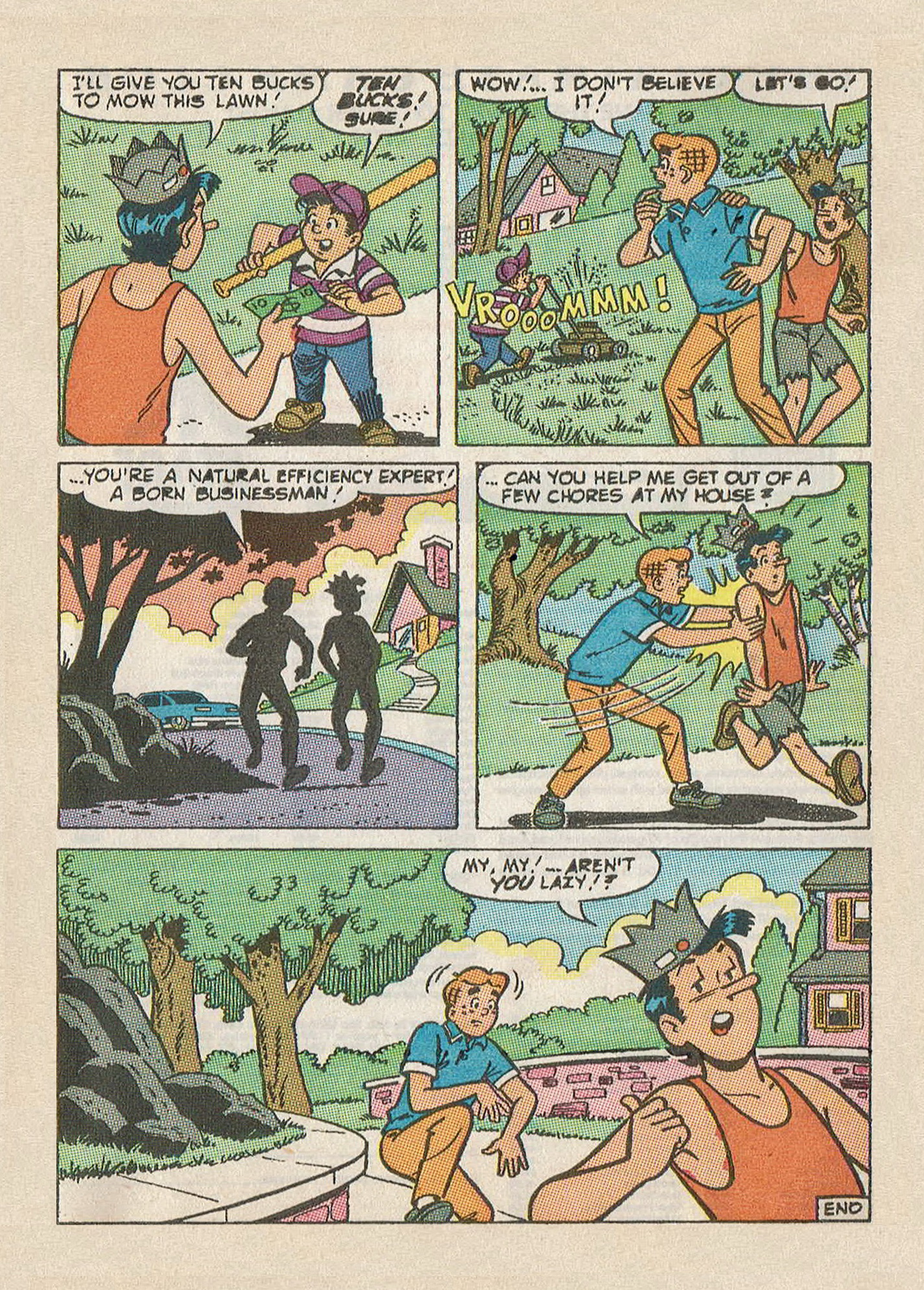Read online Jughead Jones Comics Digest comic -  Issue #63 - 129