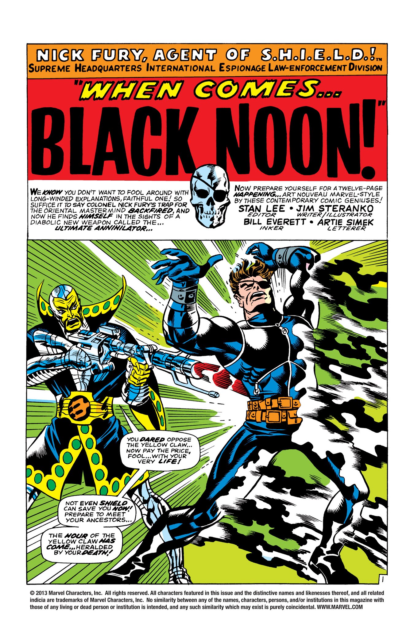 Read online S.H.I.E.L.D. by Steranko: The Complete Collection comic -  Issue # TPB (Part 3) - 100