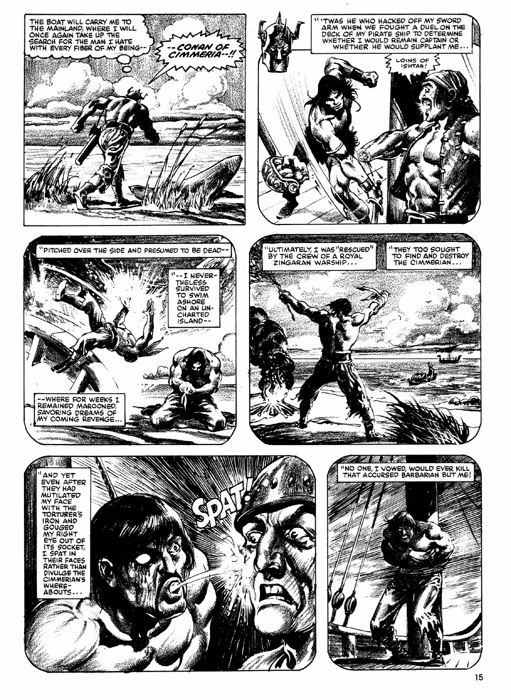 Read online The Savage Sword Of Conan comic -  Issue #82 - 14
