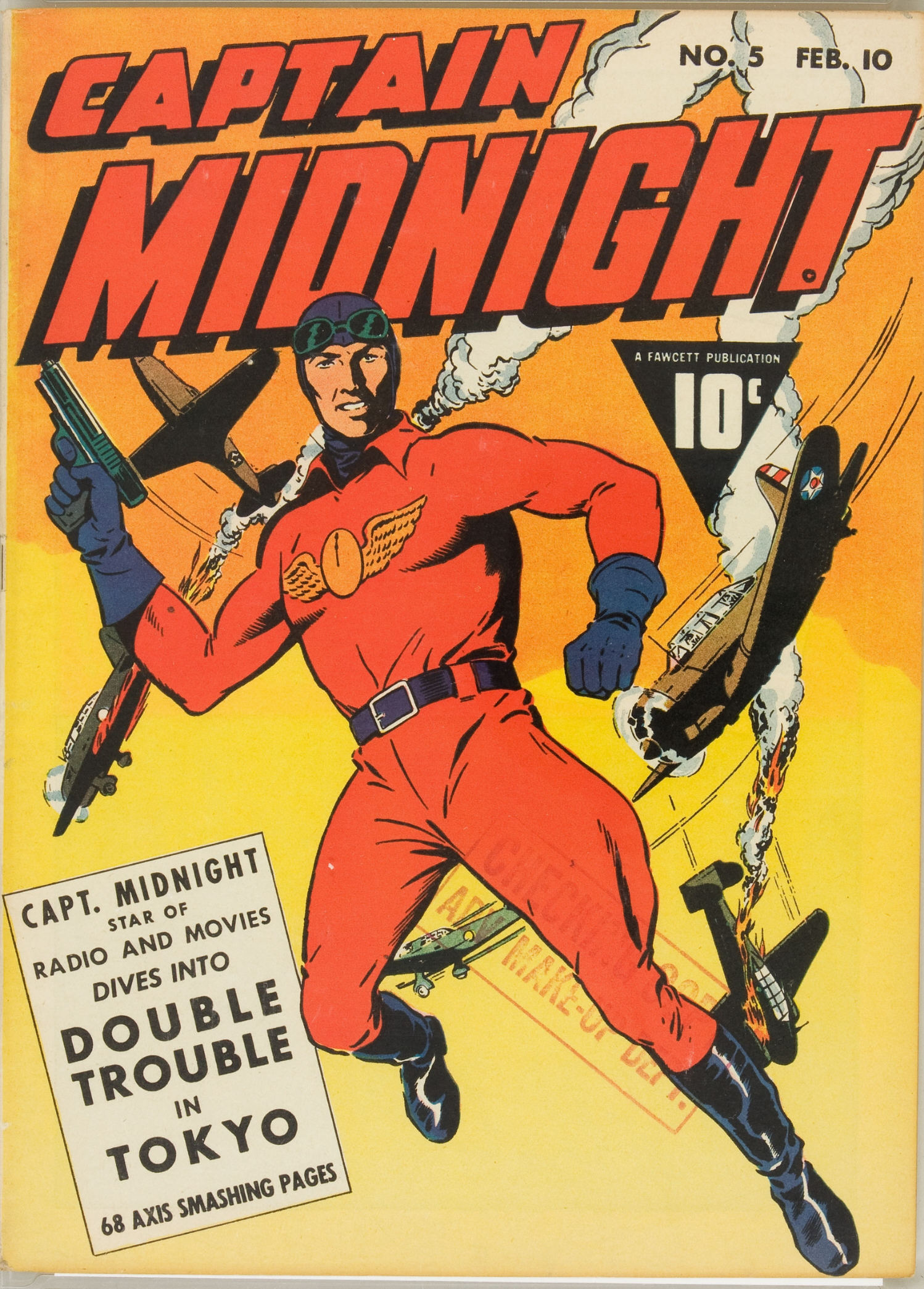 Read online Captain Midnight (1942) comic -  Issue #5 - 1