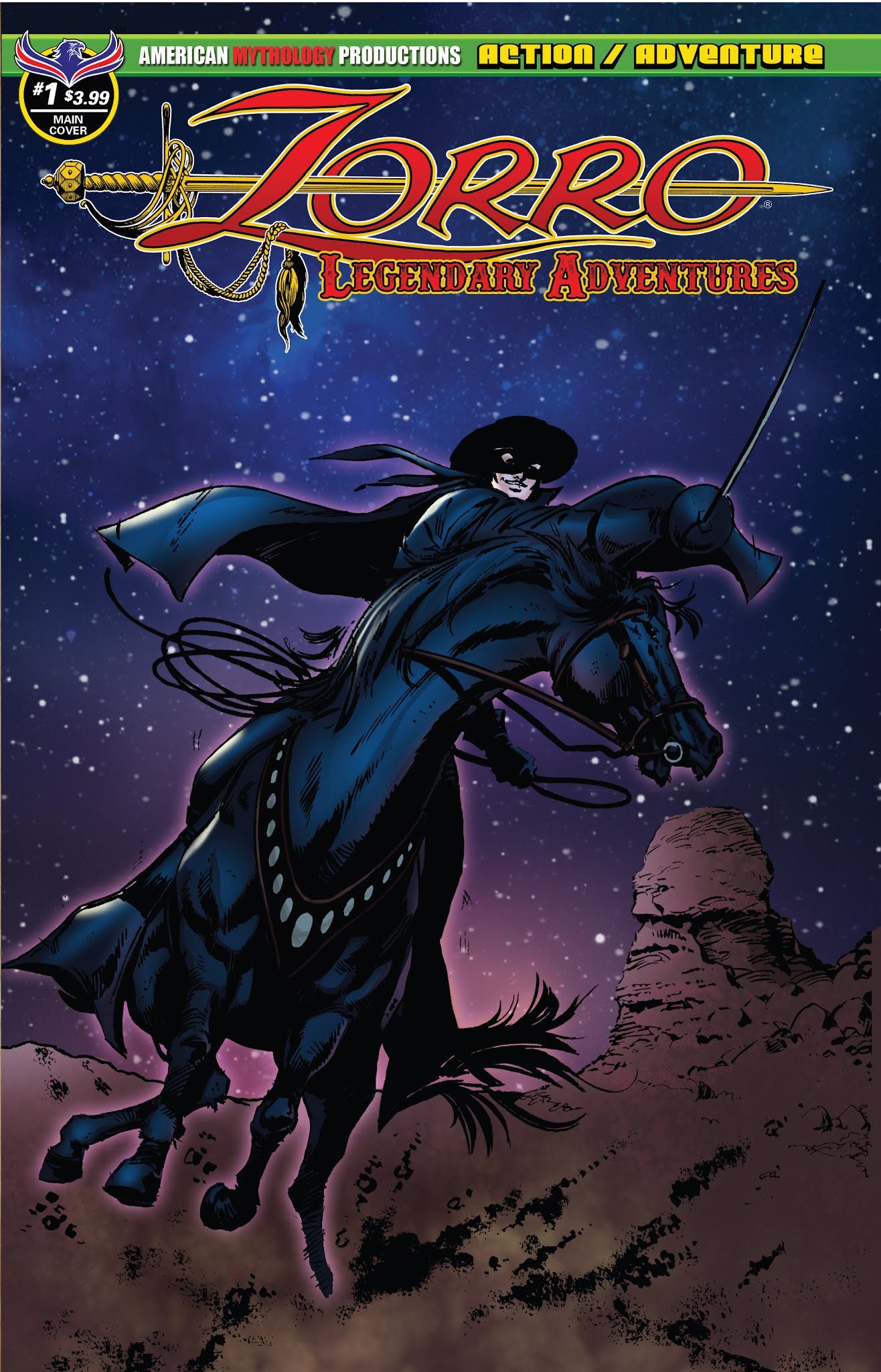 Read online Zorro: Legendary Adventures comic -  Issue # Full - 1