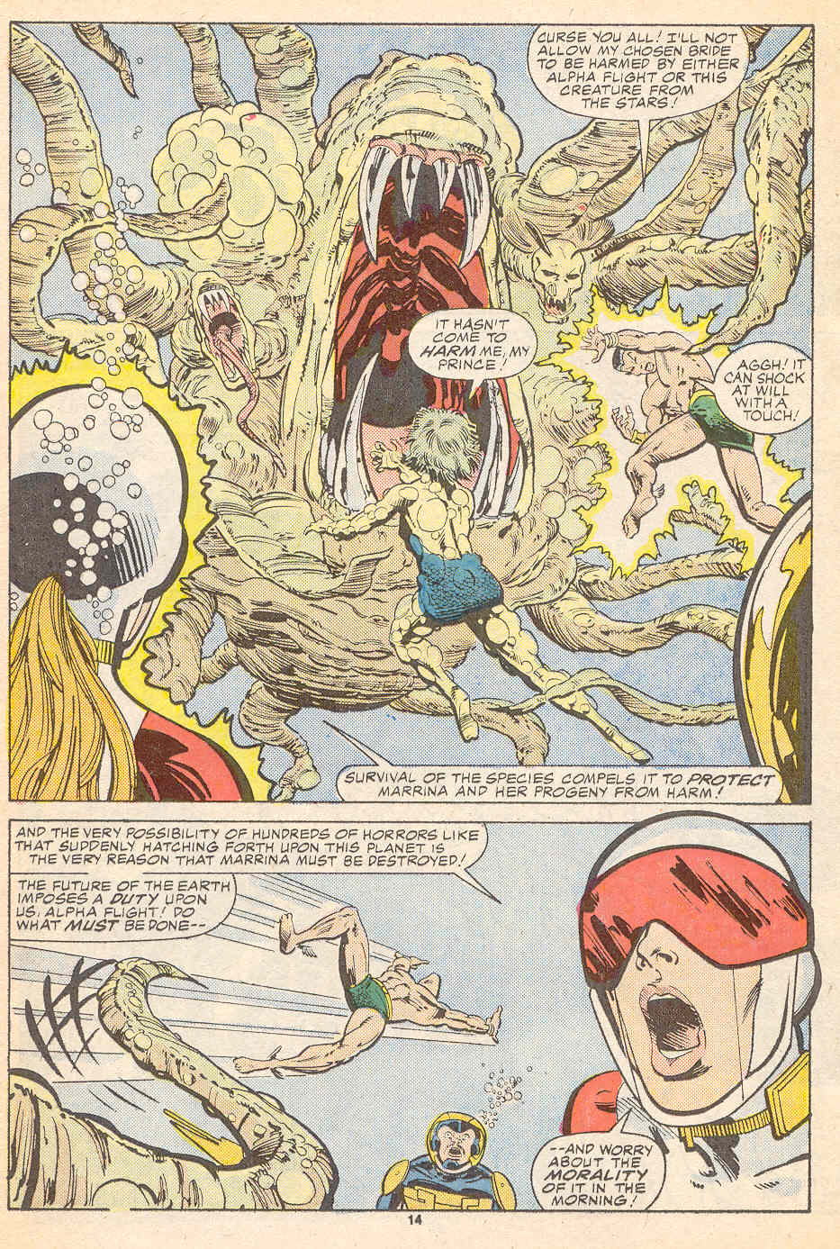 Read online Alpha Flight (1983) comic -  Issue #40 - 15