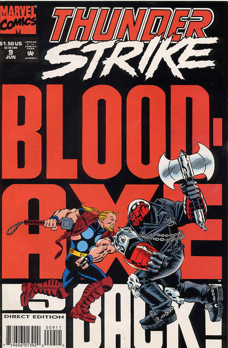 Read online Thunderstrike (1993) comic -  Issue #9 - 1