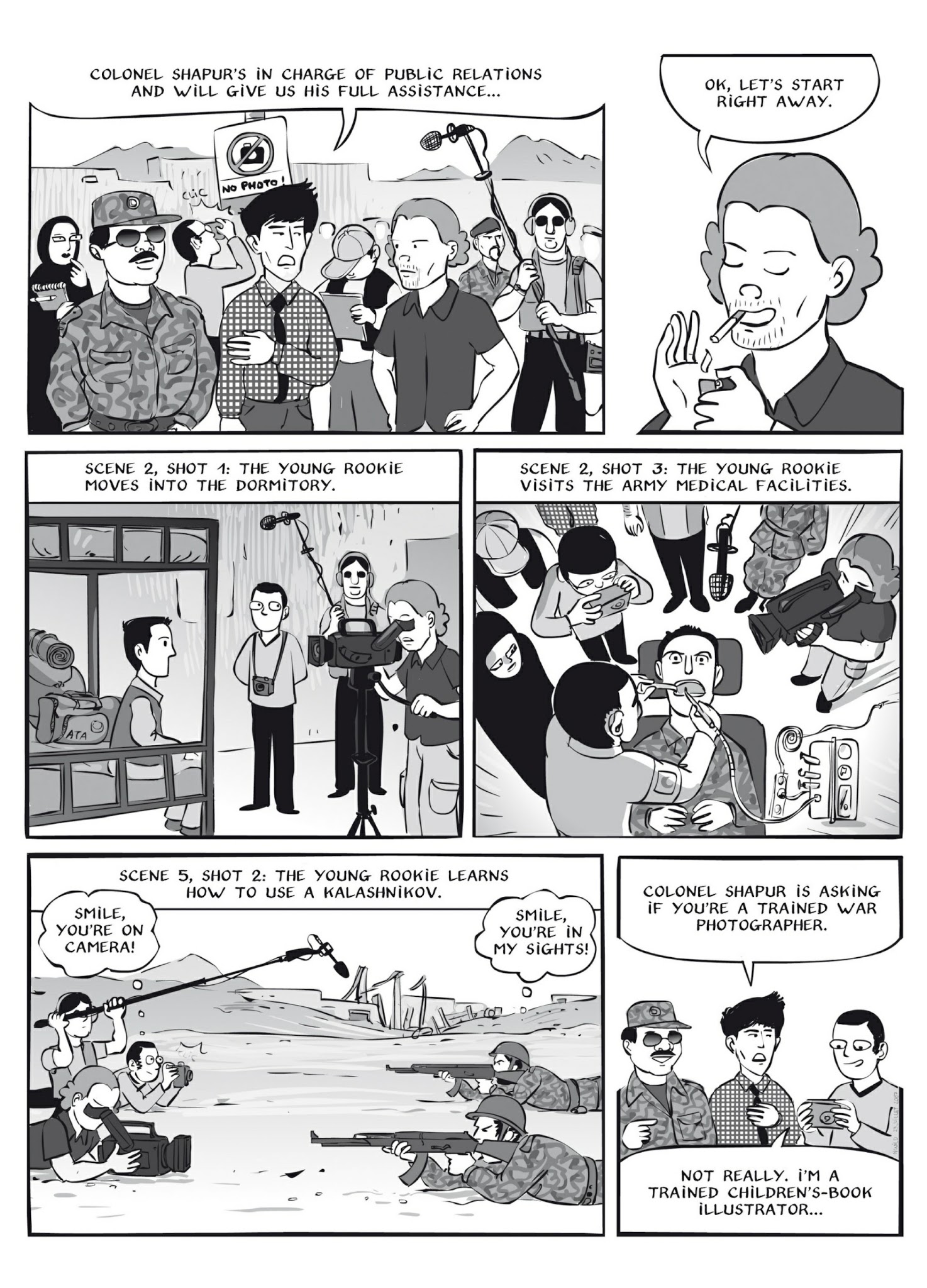 Read online Kabul Disco: How I Managed Not to be Abducted in Afghanistan comic -  Issue # TPB - 107