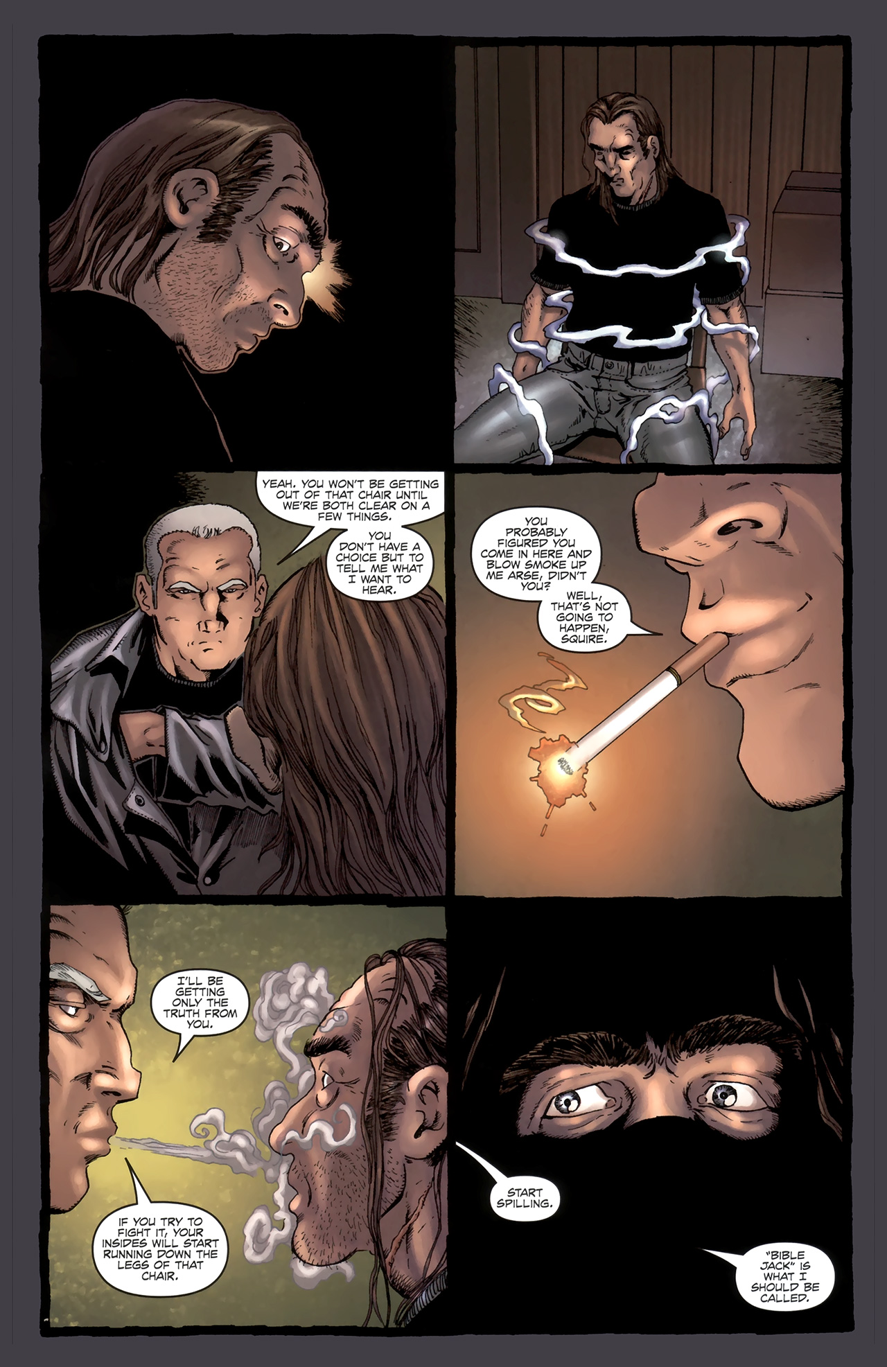 Read online Gravel comic -  Issue #19 - 9