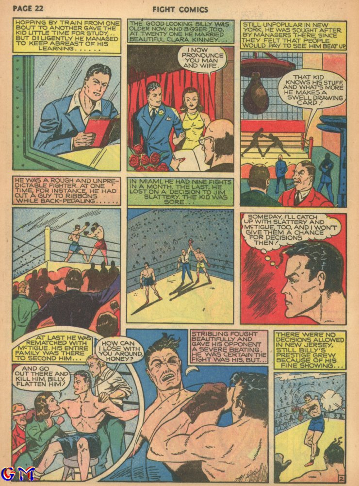 Read online Fight Comics comic -  Issue #11 - 24
