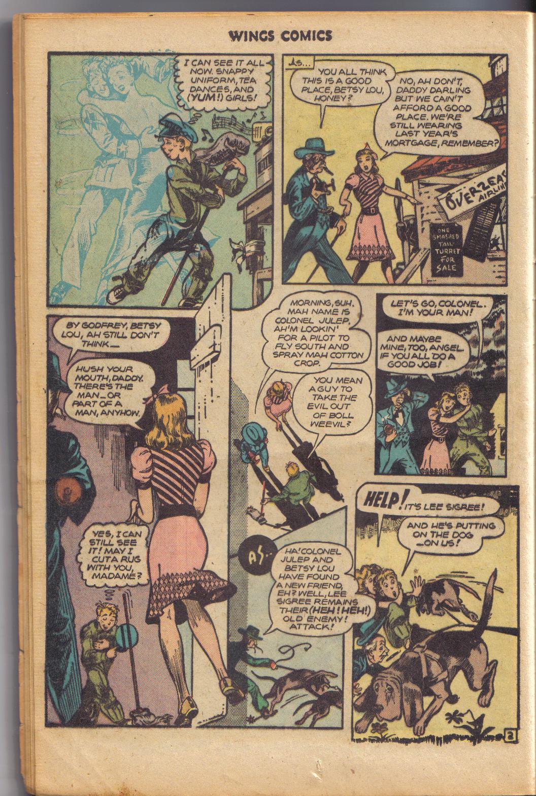 Read online Wings Comics comic -  Issue #79 - 20