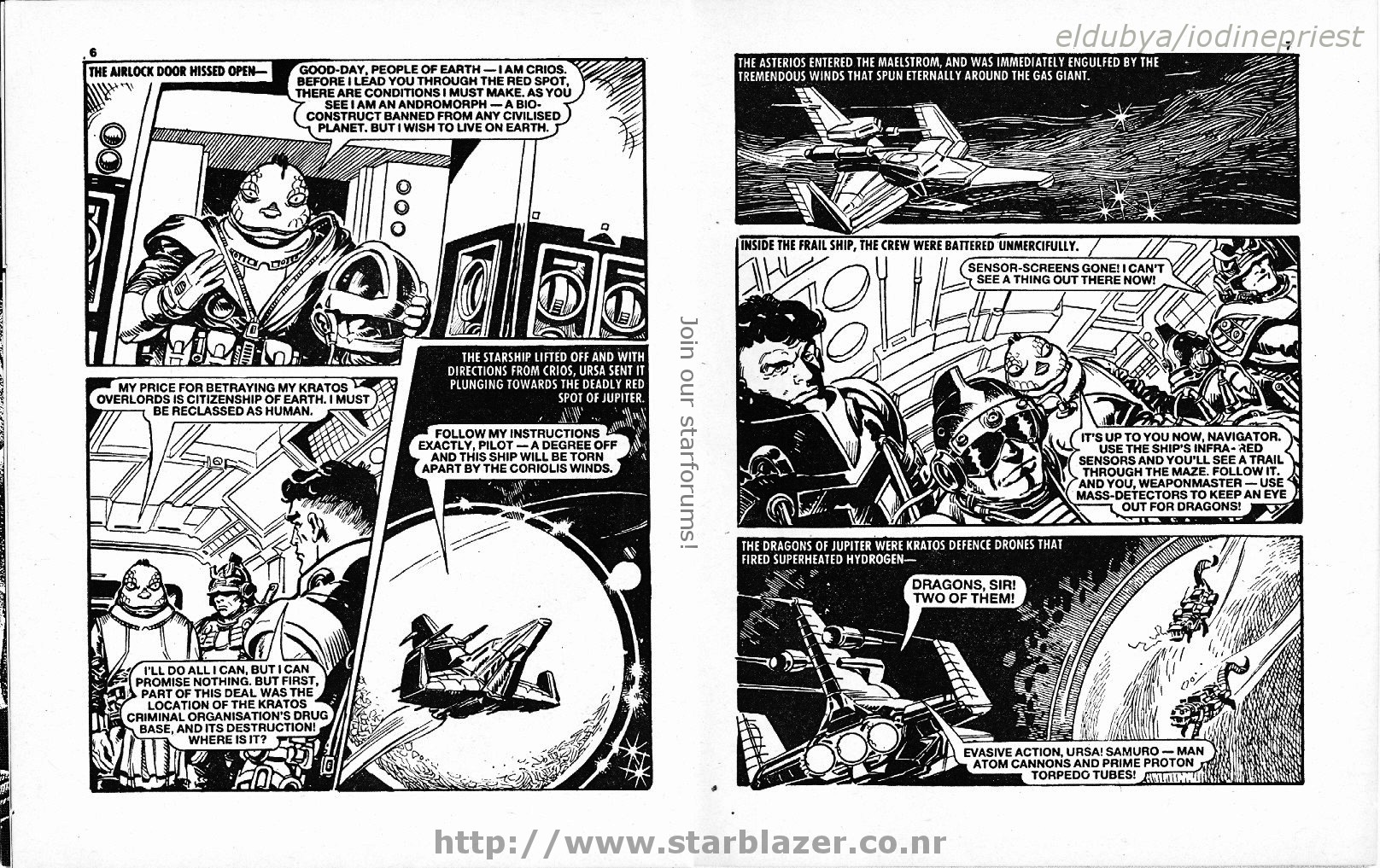 Read online Starblazer comic -  Issue #172 - 5