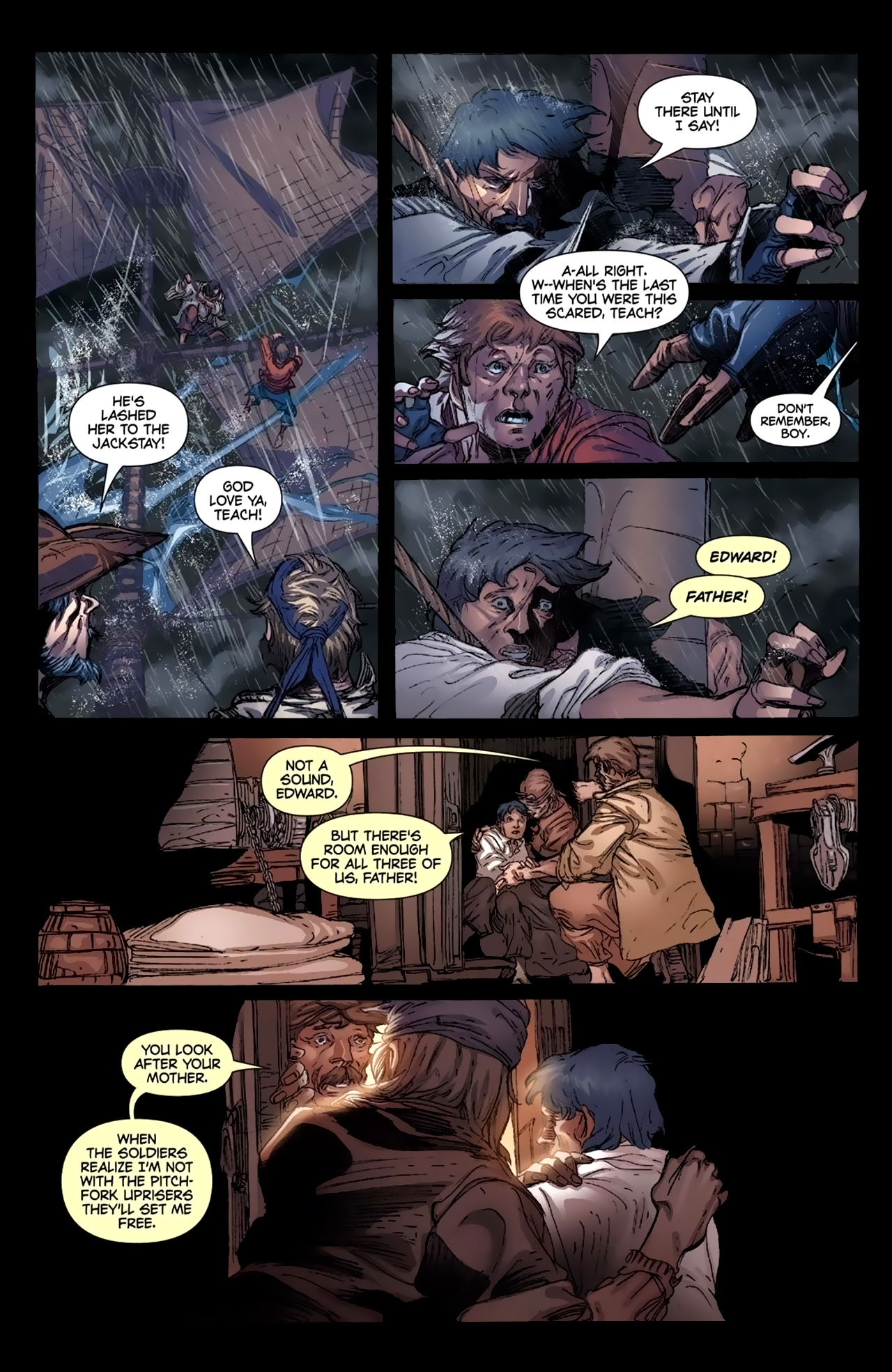 Read online Blackbeard: Legend of the Pyrate King comic -  Issue #1 - 9