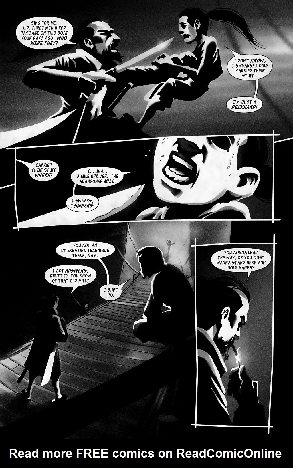 Read online Sam Noir: Ronin Holiday comic -  Issue #1 - 21