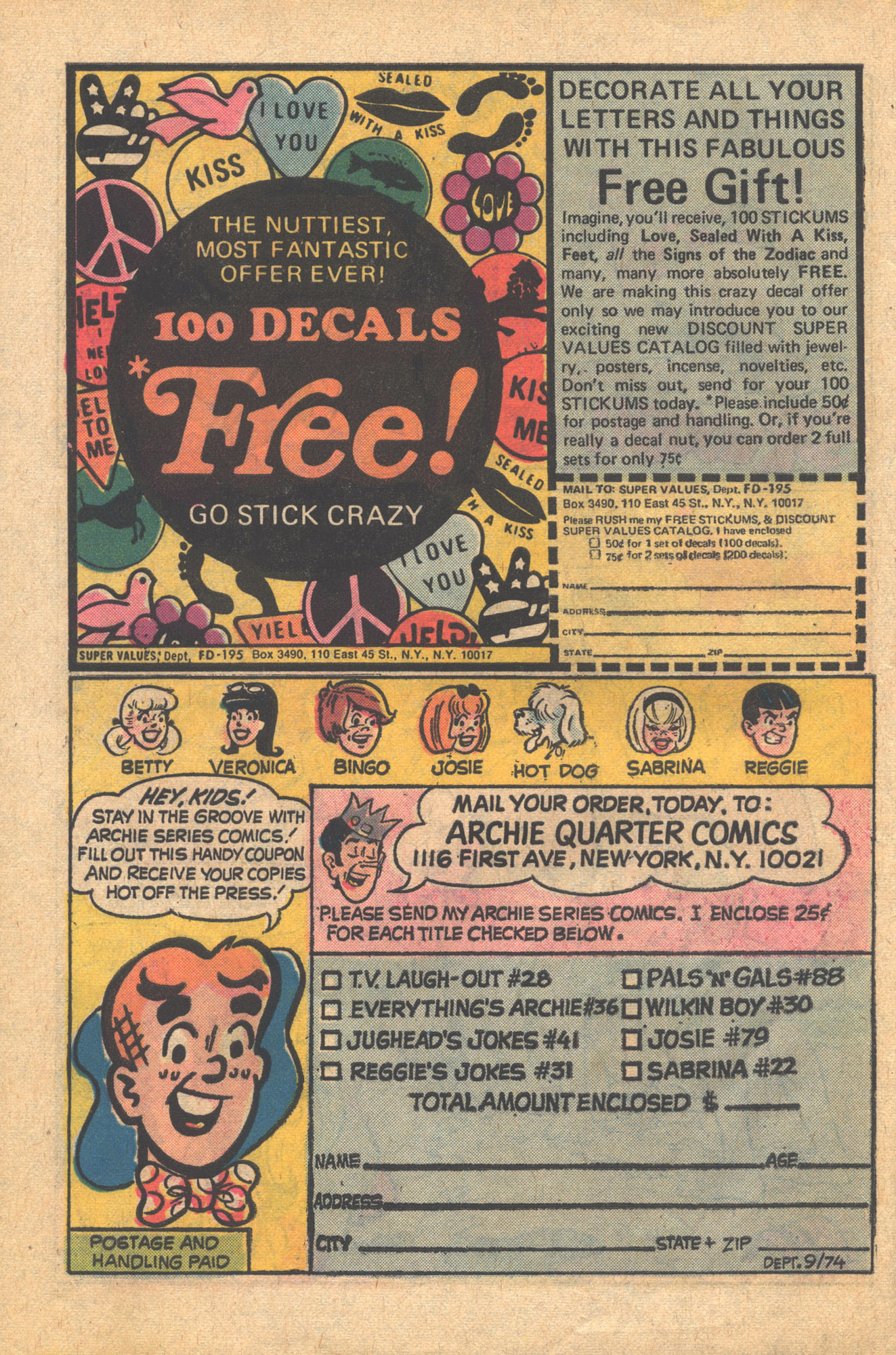 Read online Archie at Riverdale High (1972) comic -  Issue #19 - 33