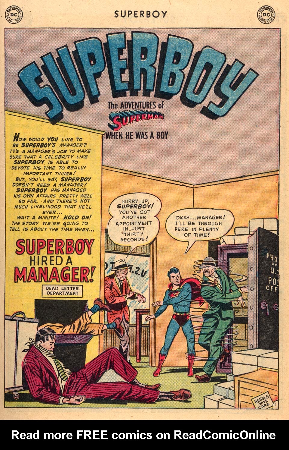 Read online Superboy (1949) comic -  Issue #26 - 12