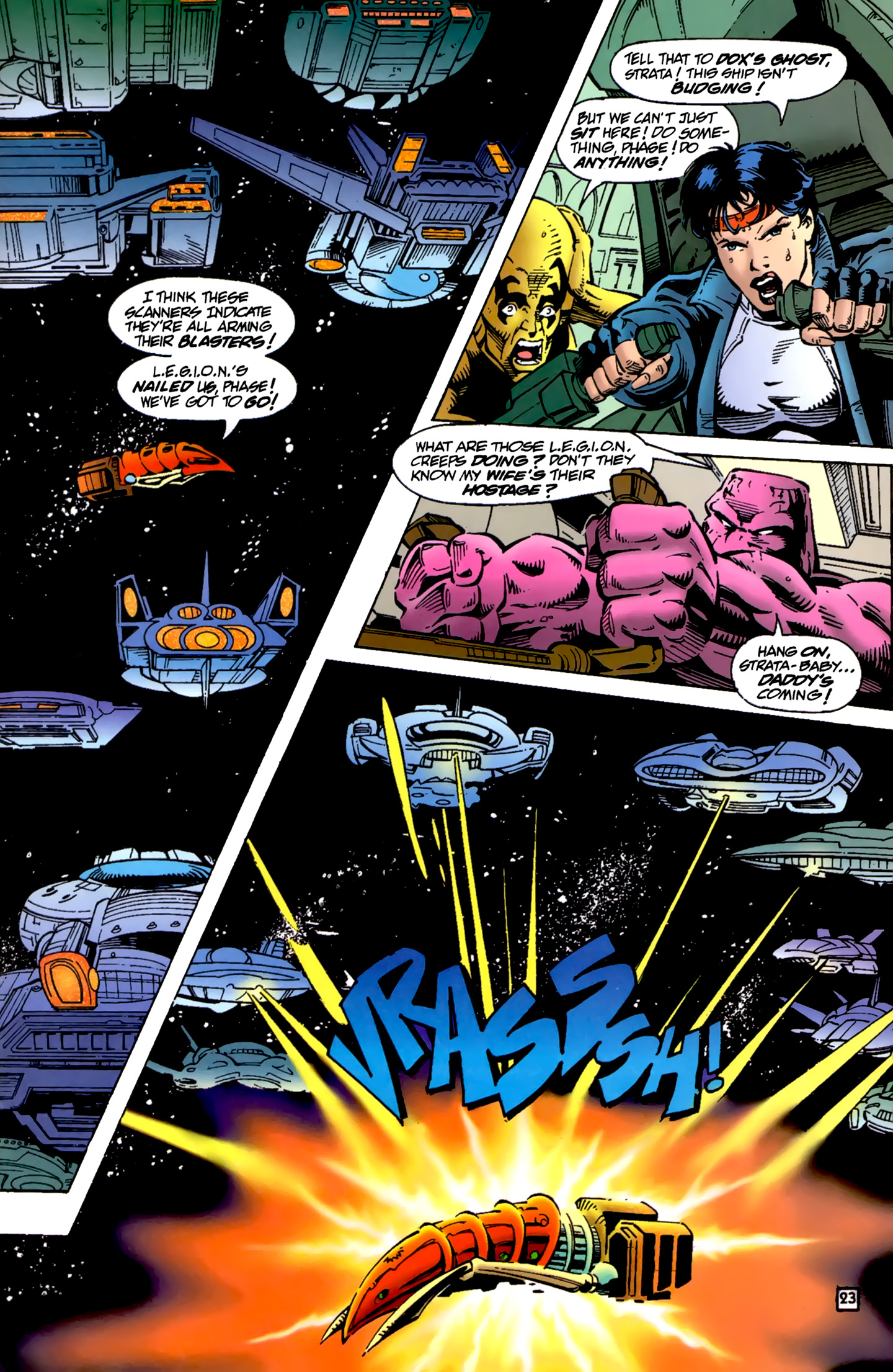 Read online R.E.B.E.L.S. '94 comic -  Issue #7 - 24