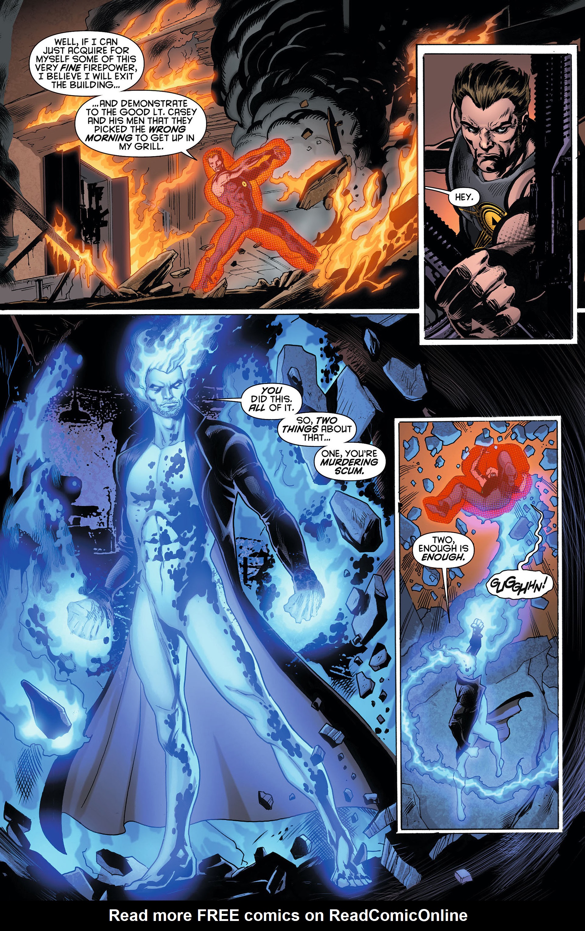 Read online Resurrection Man (2011) comic -  Issue #7 - 12