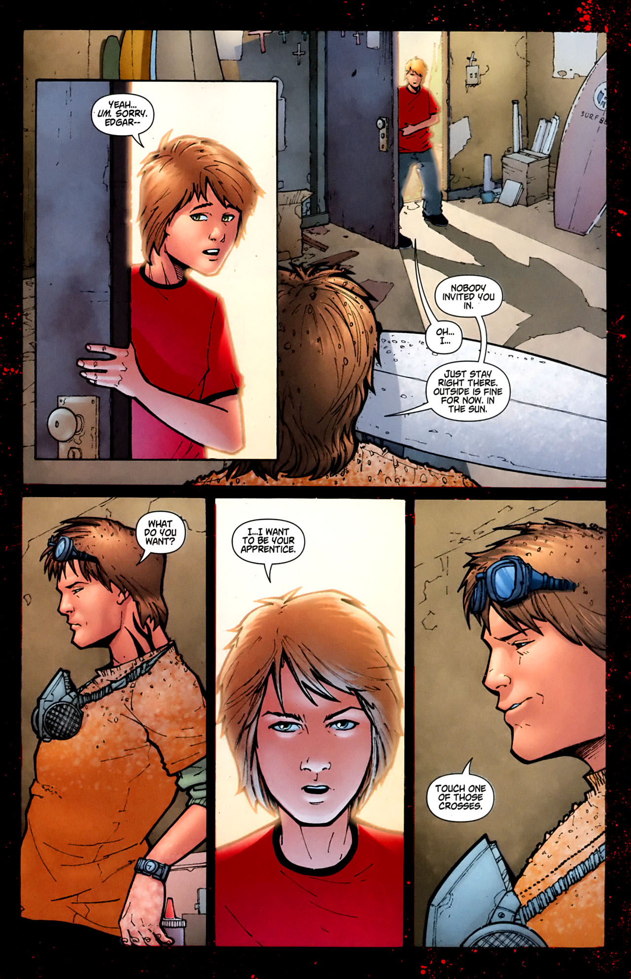 Read online Lost Boys: Reign of Frogs comic -  Issue #1 - 4