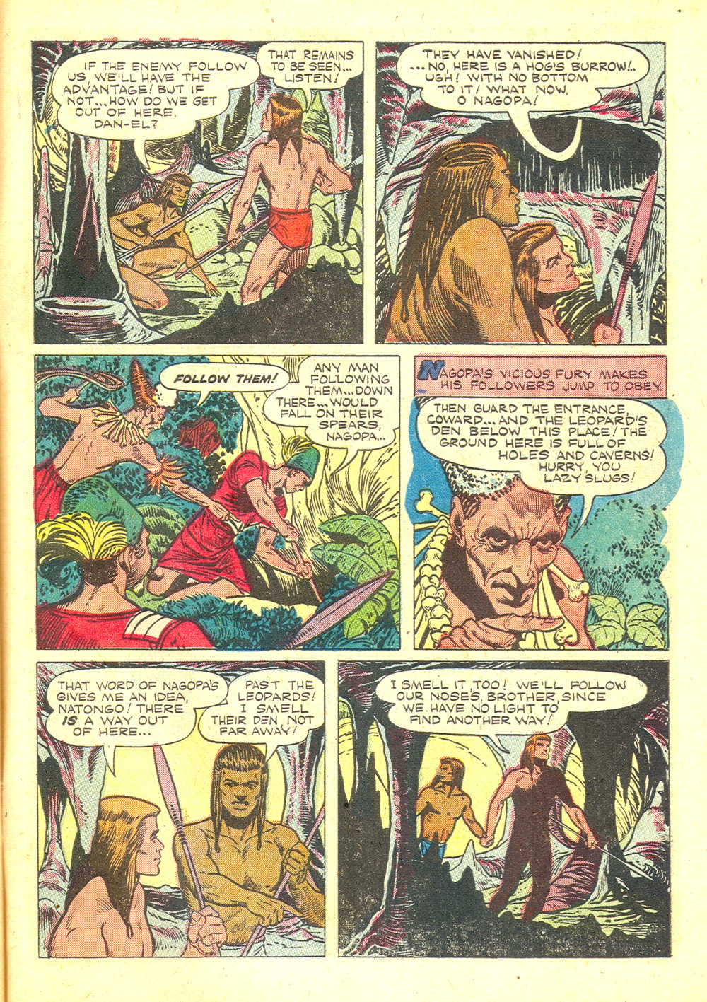 Read online Tarzan (1948) comic -  Issue #45 - 47