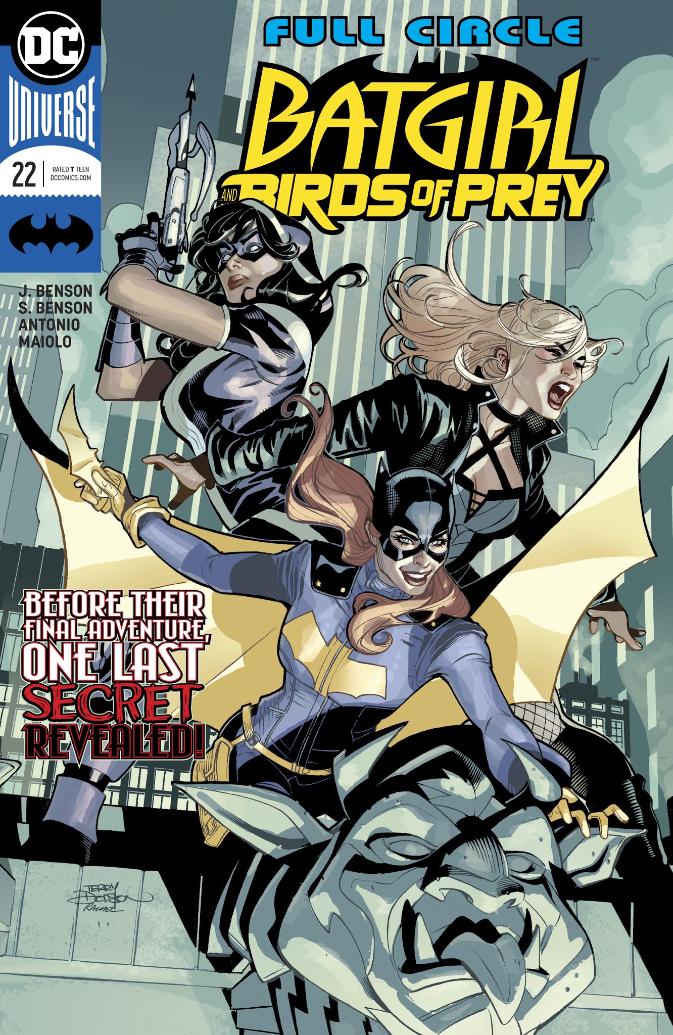 Read online Batgirl and the Birds of Prey comic -  Issue #22 - 1