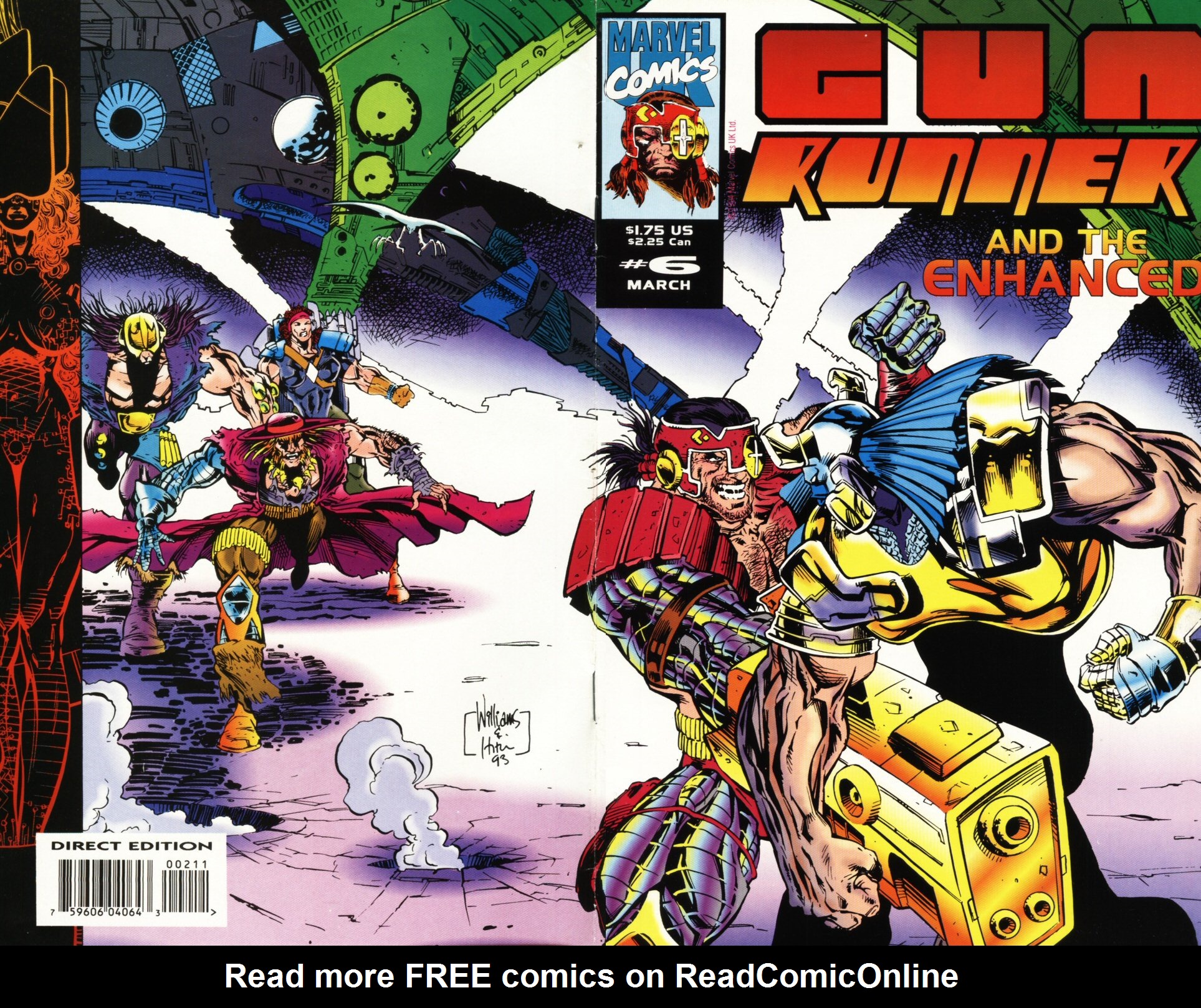 Read online Gun Runner comic -  Issue #6 - 1