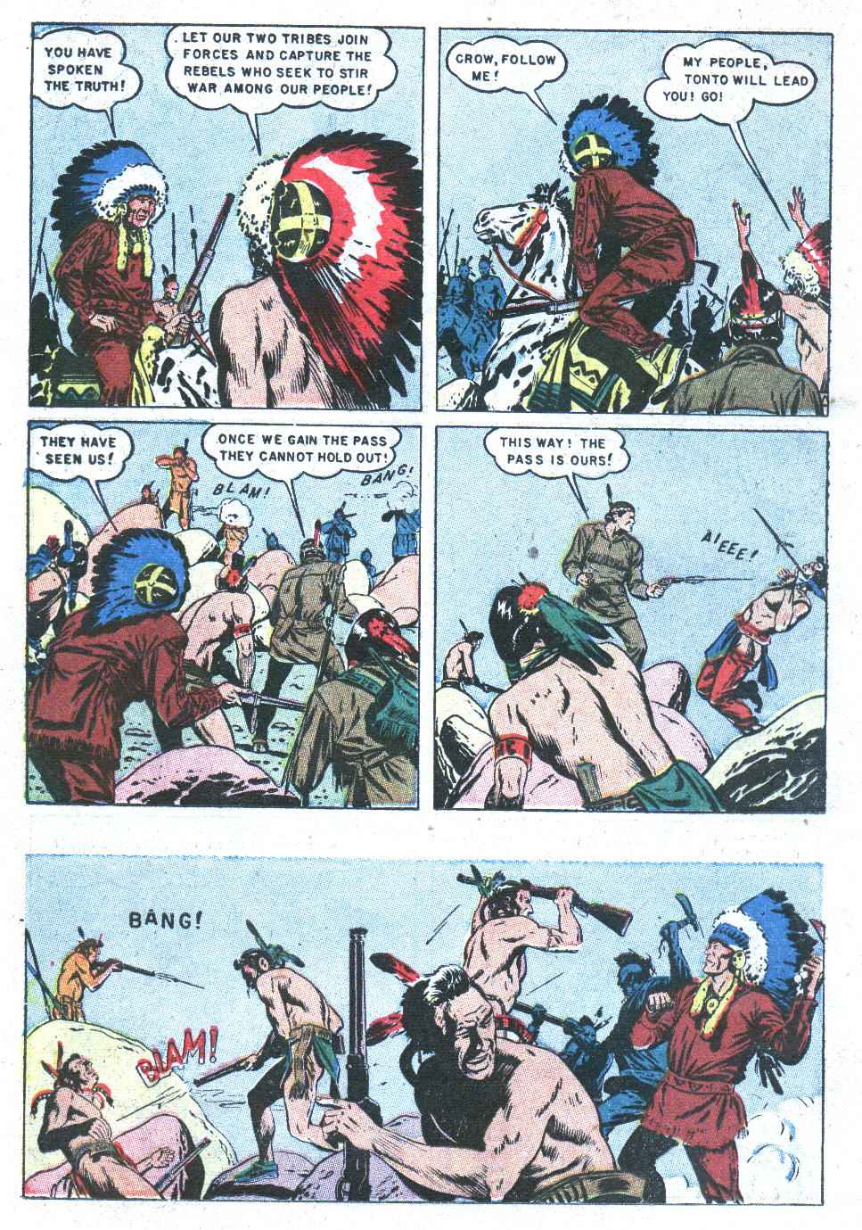 Read online Lone Ranger's Companion Tonto comic -  Issue #5 - 18