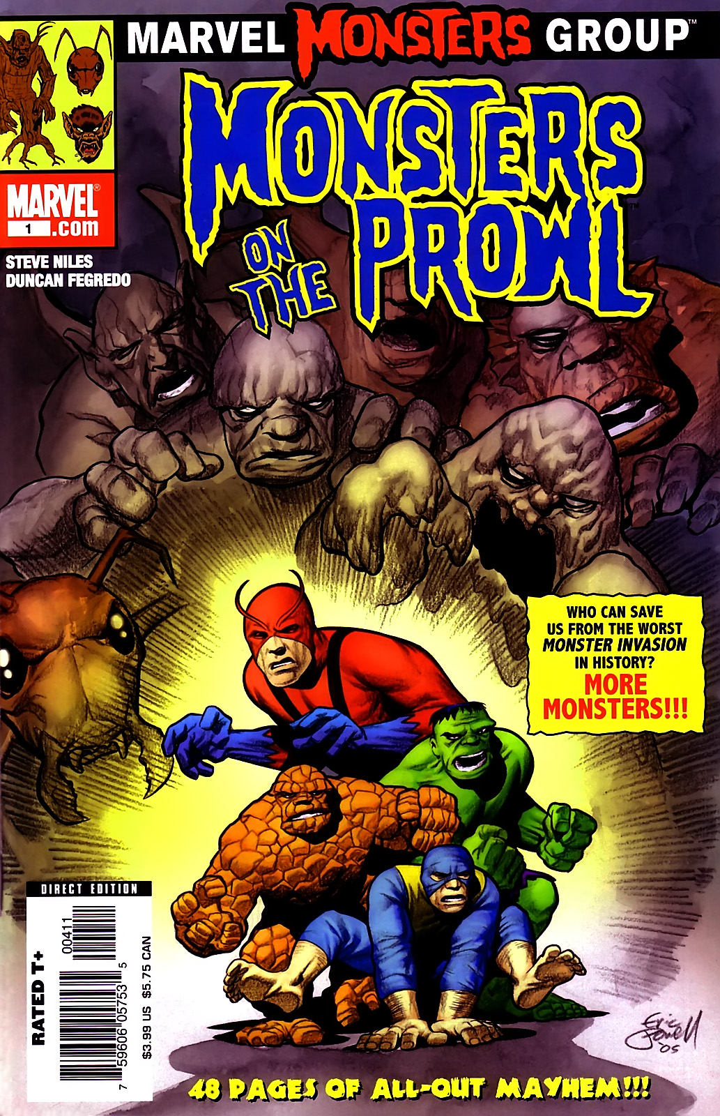 Read online Marvel Monsters: Monsters on the Prowl comic -  Issue # Full - 1