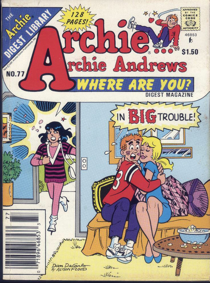 Read online Archie...Archie Andrews, Where Are You? Digest Magazine comic -  Issue #77 - 1