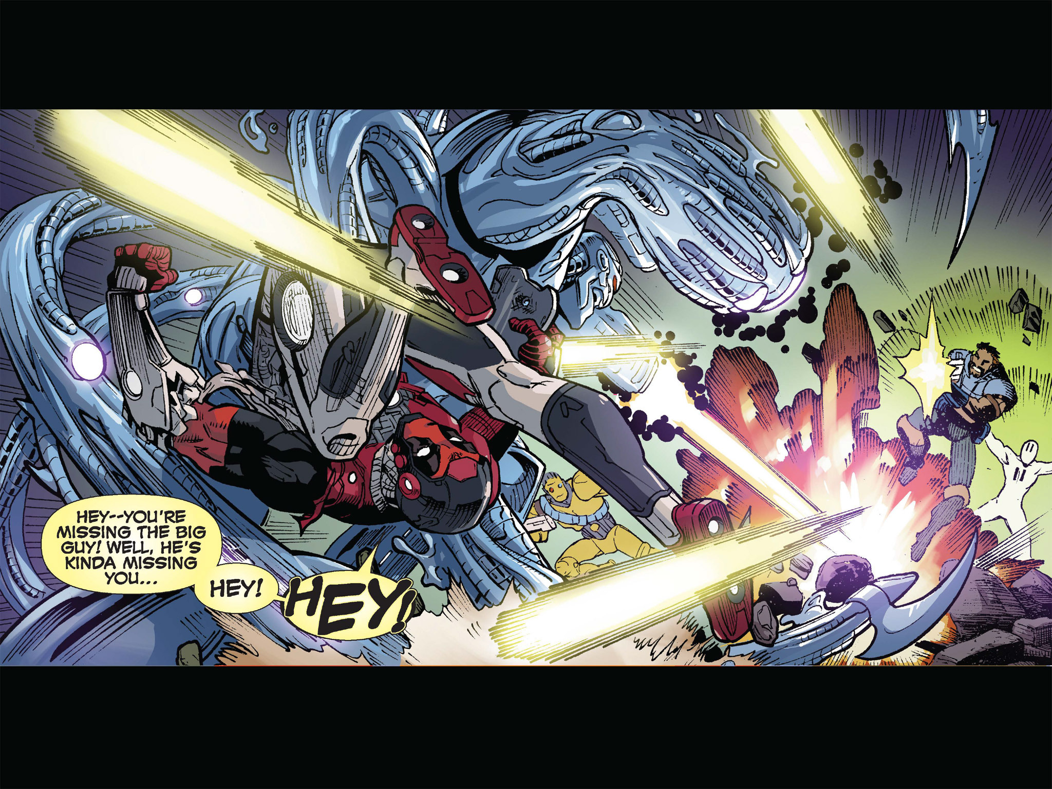 Read online Deadpool & Cable: Split Second Infinite Comic comic -  Issue #5 - 16