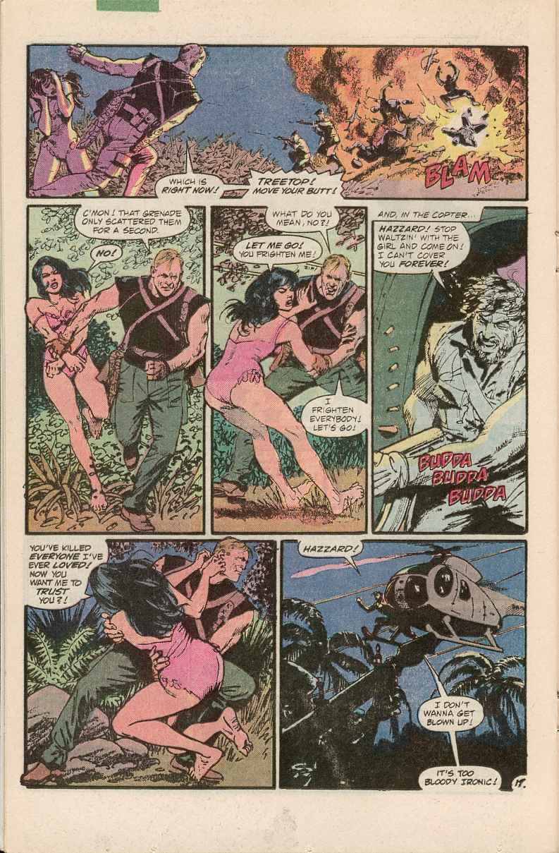 Read online Mark Hazzard: Merc comic -  Issue #1 - 18