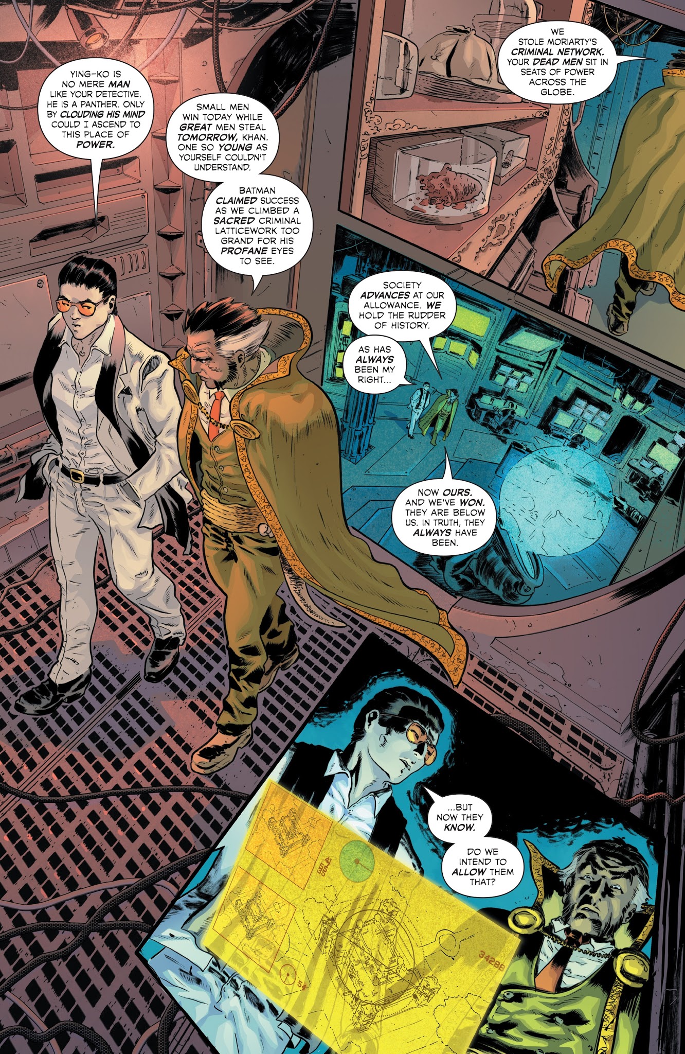 Read online The Shadow/Batman comic -  Issue #2 - 18