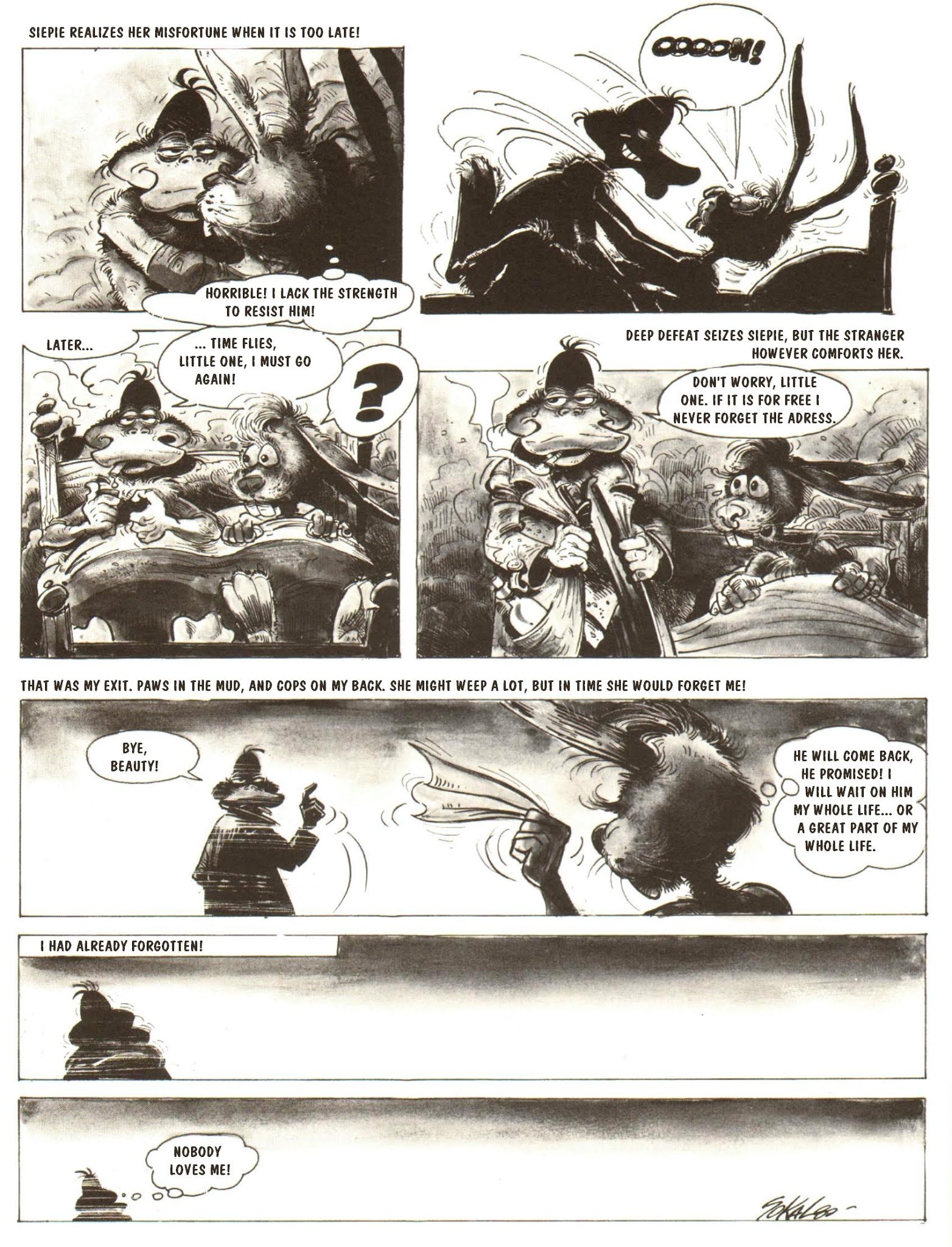 Read online Une enquête de l'inspecteur Canardo comic -  Issue #0 - 60