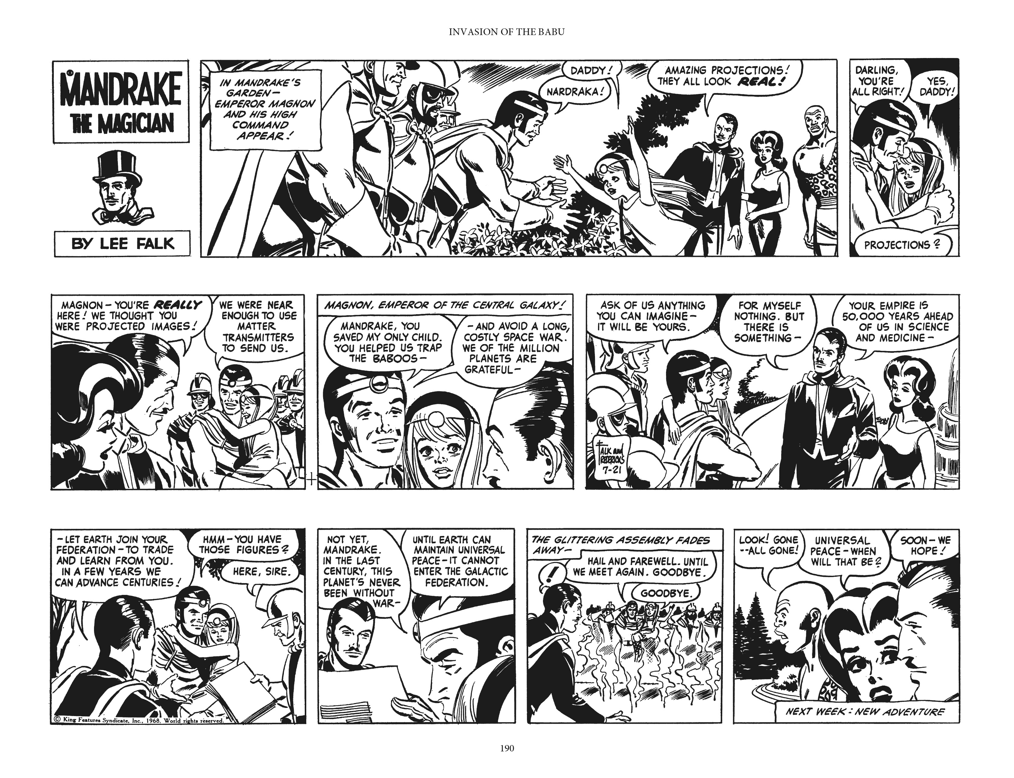 Read online Mandrake the Magician: The Fred Fredricks Sundays comic -  Issue # TPB (Part 2) - 91