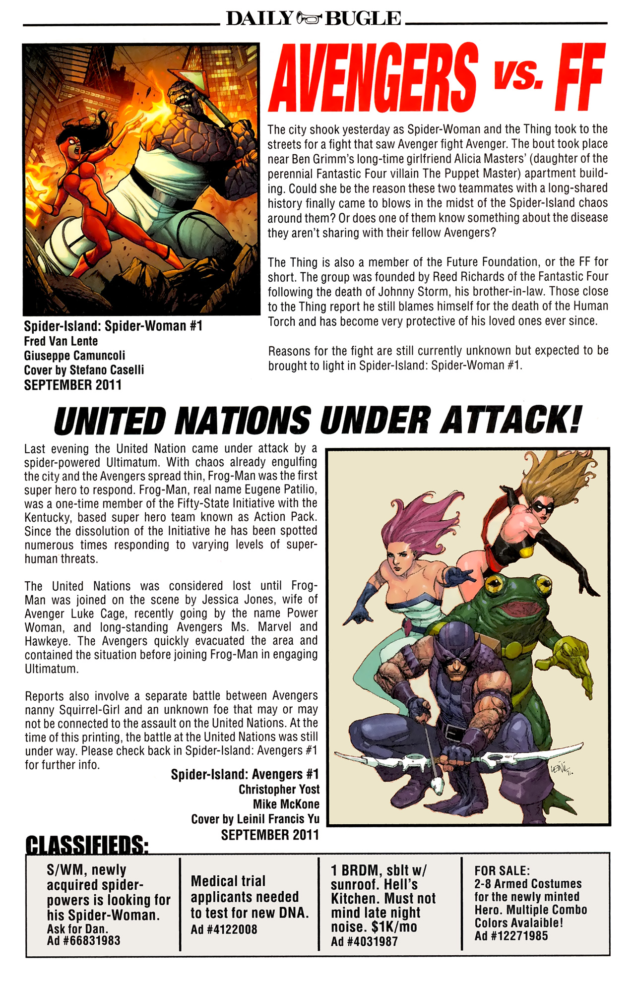 Read online Spider Island Daily Bugle comic -  Issue # Full - 17