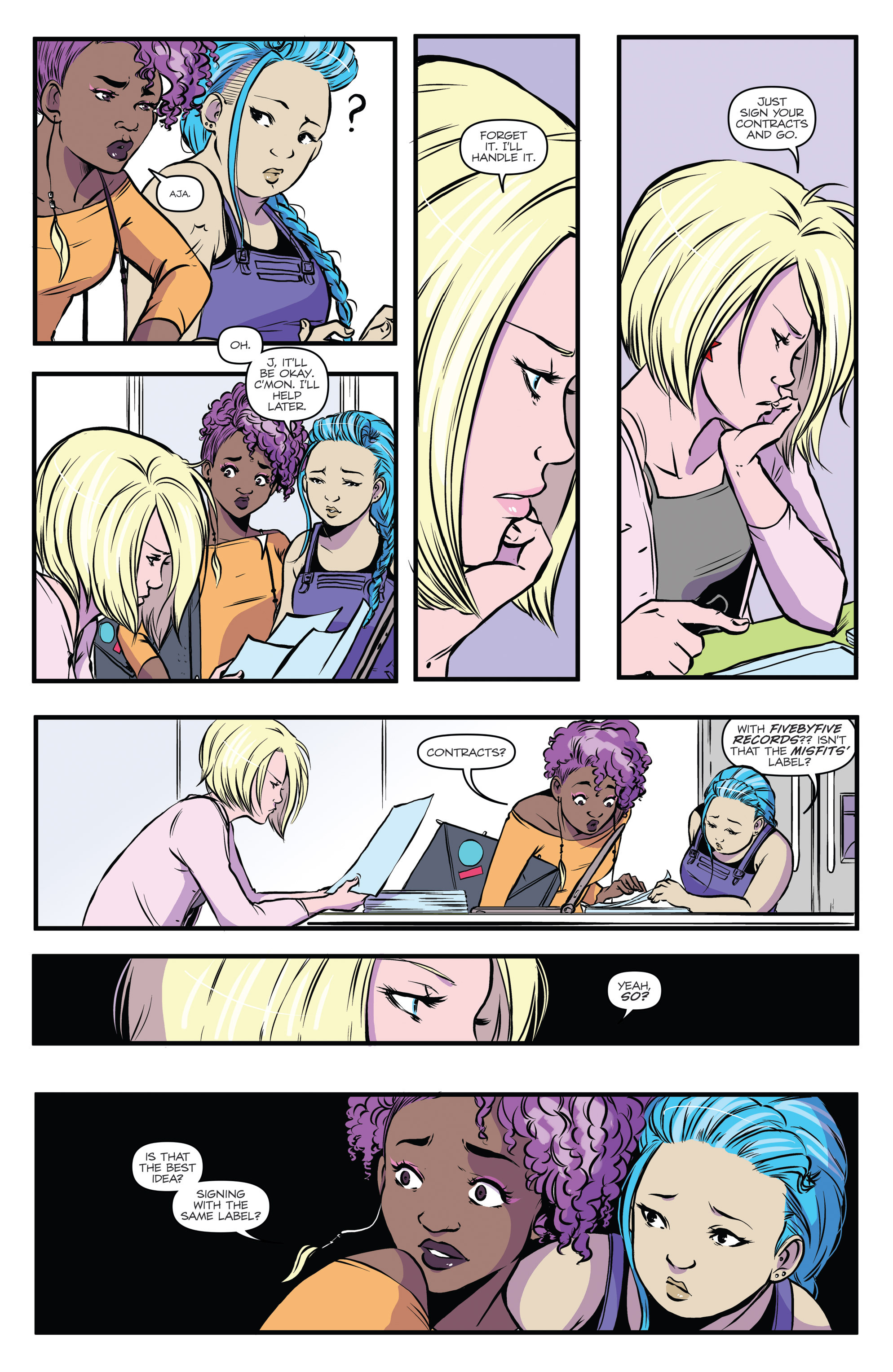 Read online Jem and The Holograms comic -  Issue #8 - 18