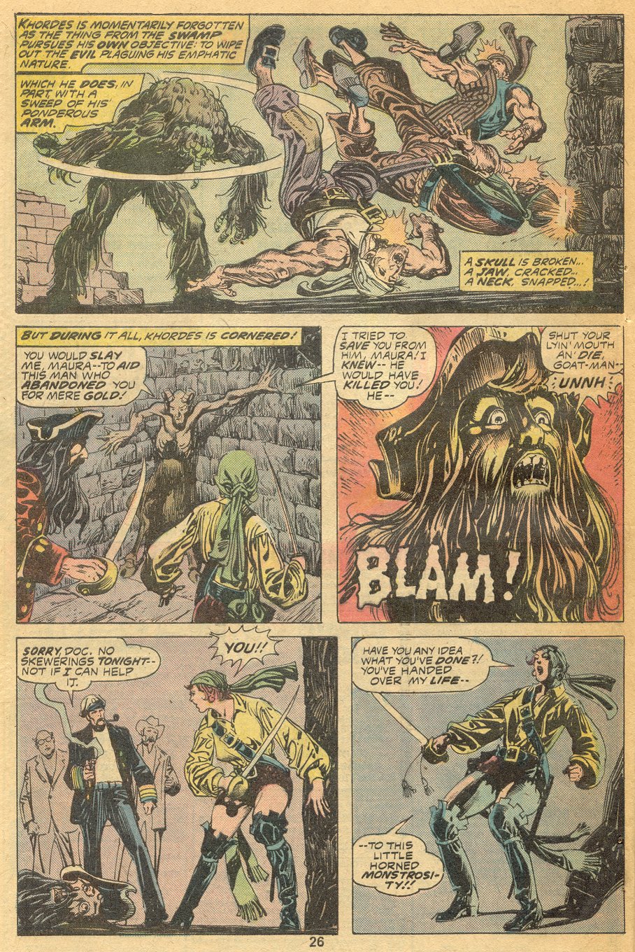Read online Man-Thing (1974) comic -  Issue #14 - 17