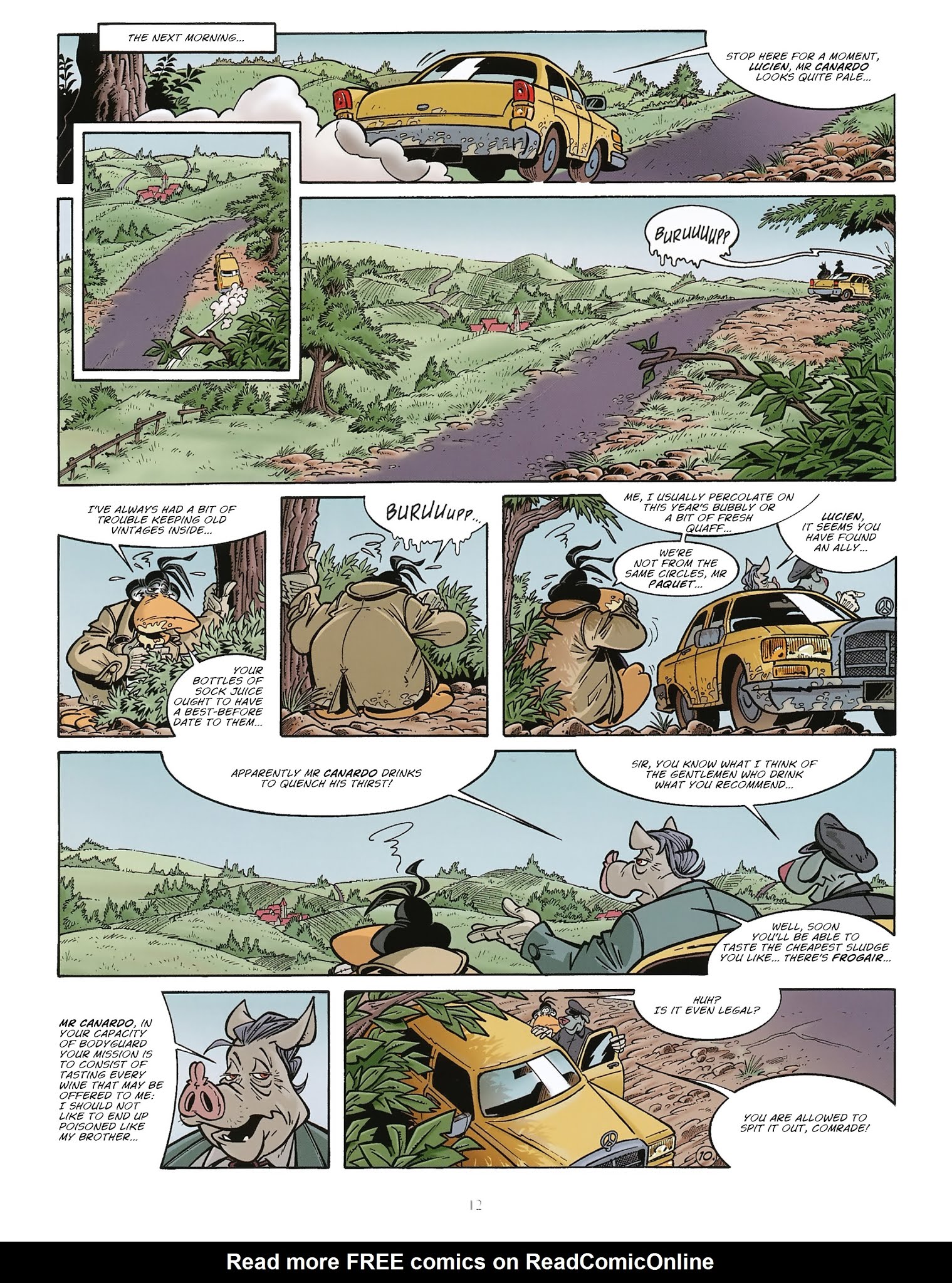 Read online Une enquête de l'inspecteur Canardo comic -  Issue #13 - 13