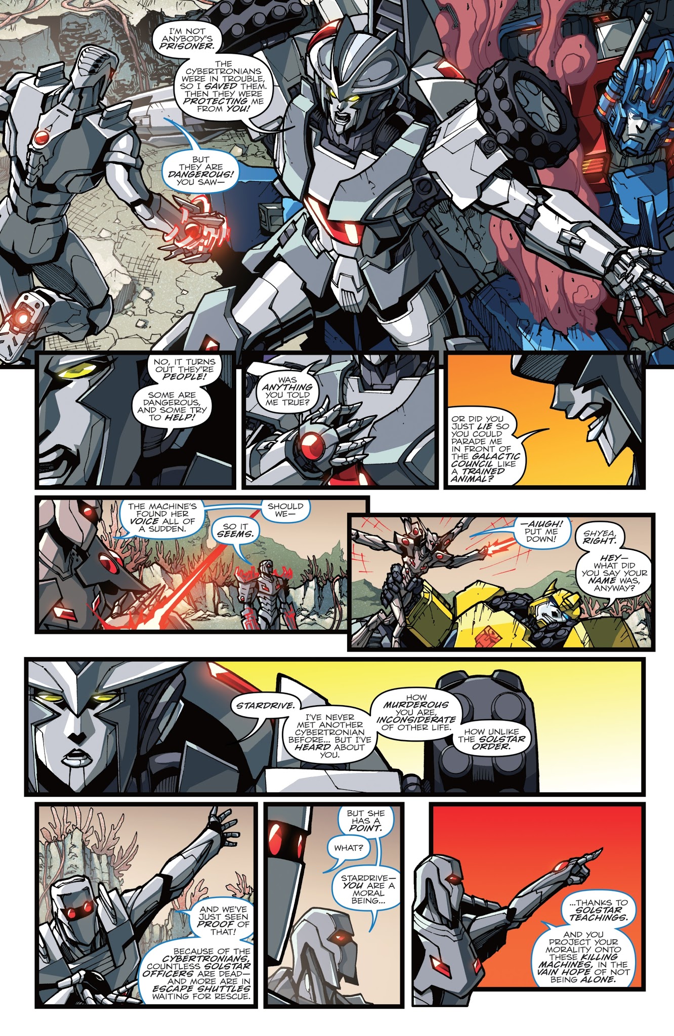 Read online ROM vs. Transformers: Shining Armor comic -  Issue #3 - 7
