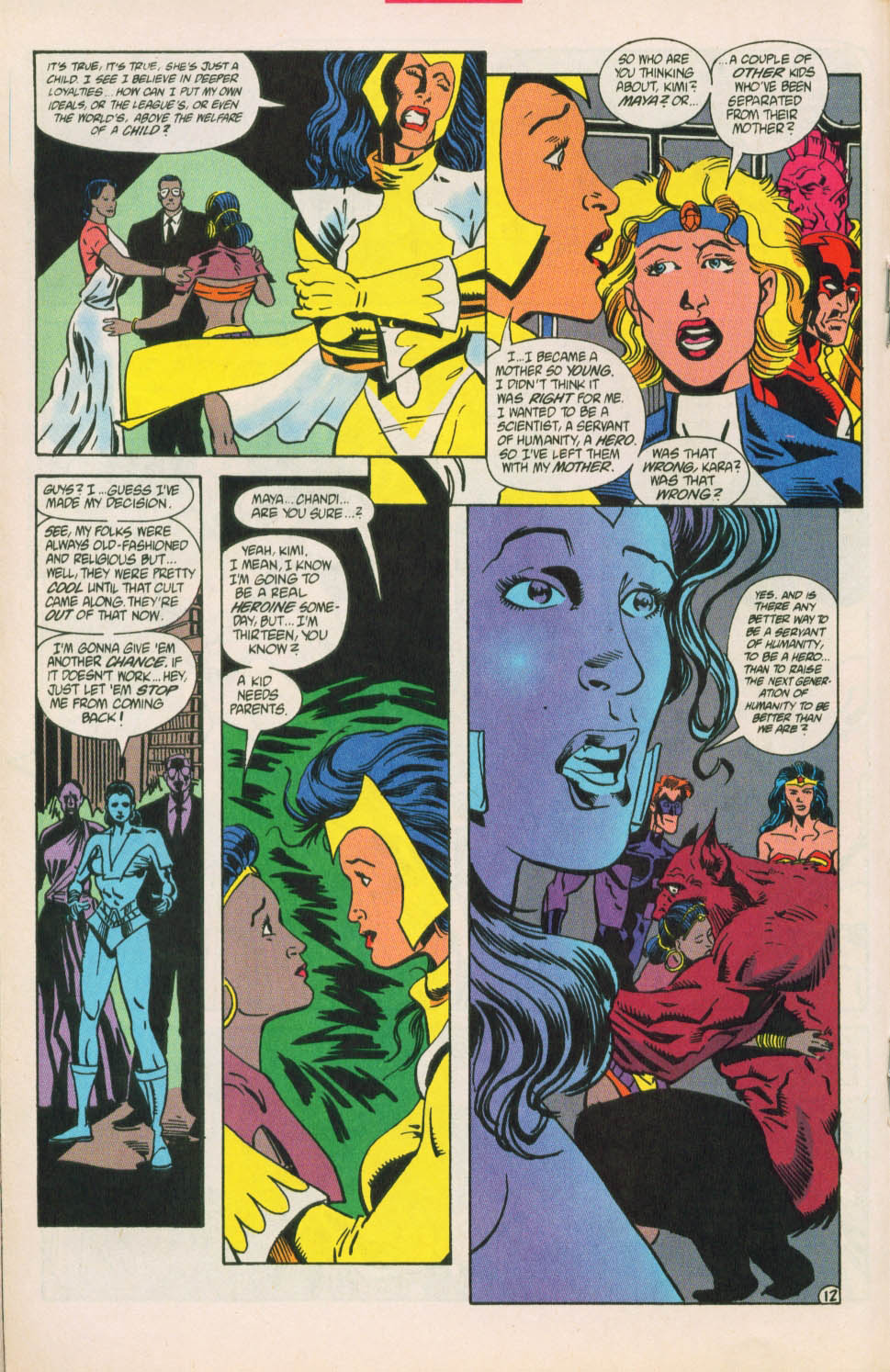 Read online Justice League International (1993) comic -  Issue #67 - 13