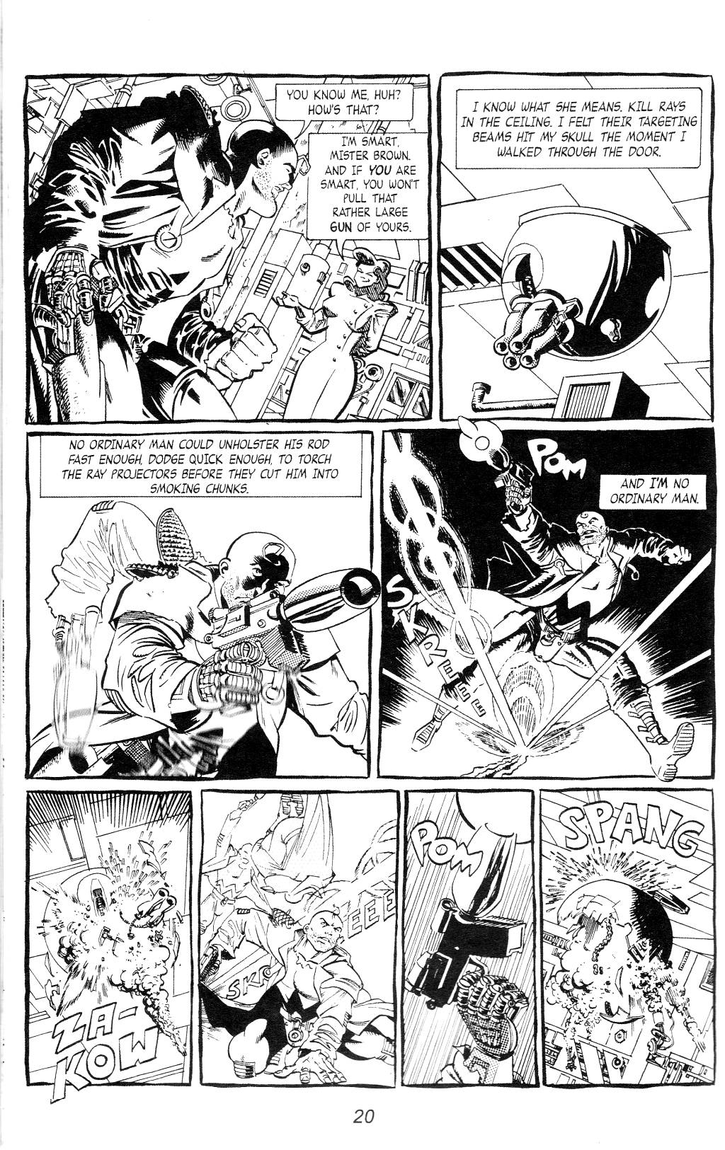 Read online Weapon Brown comic -  Issue # Full - 22