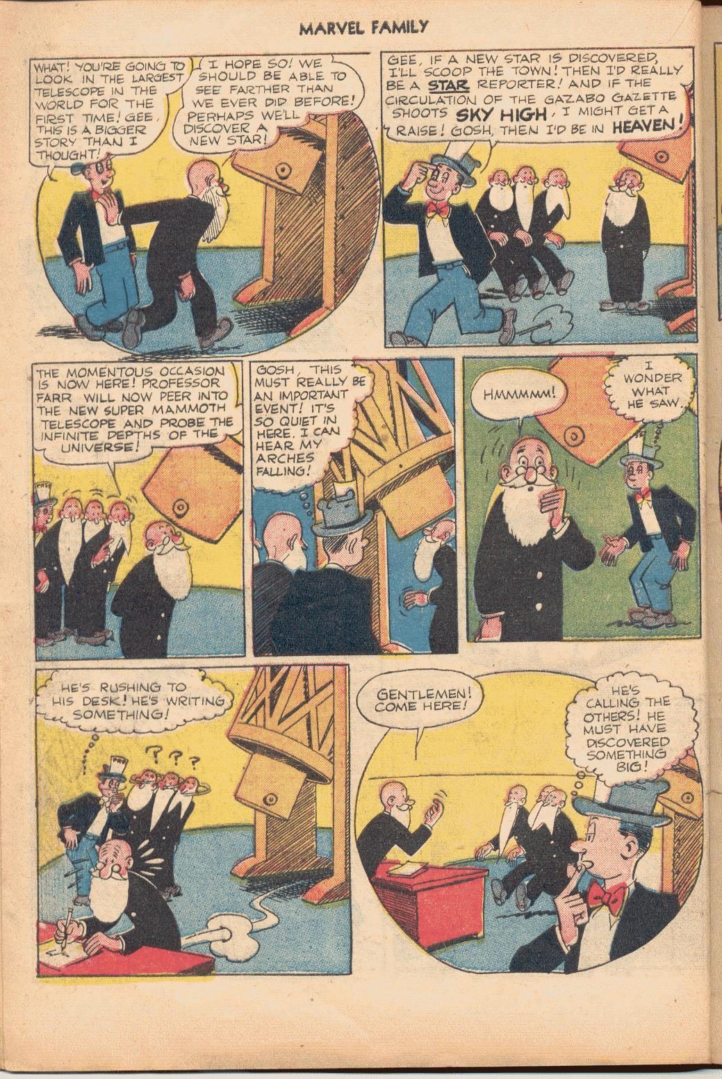 Read online The Marvel Family comic -  Issue #48 - 14