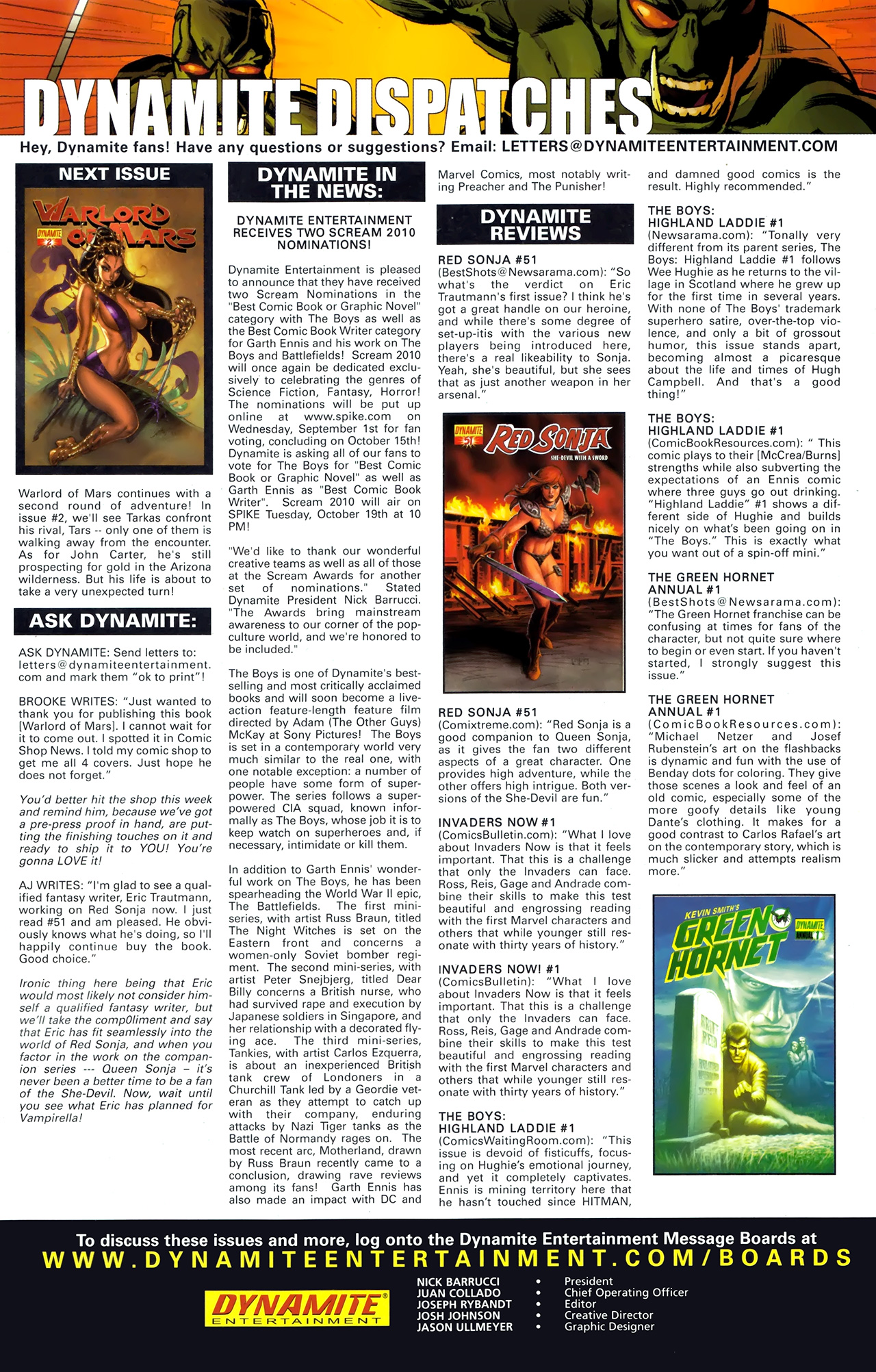 Read online Warlord of Mars comic -  Issue #1 - 32