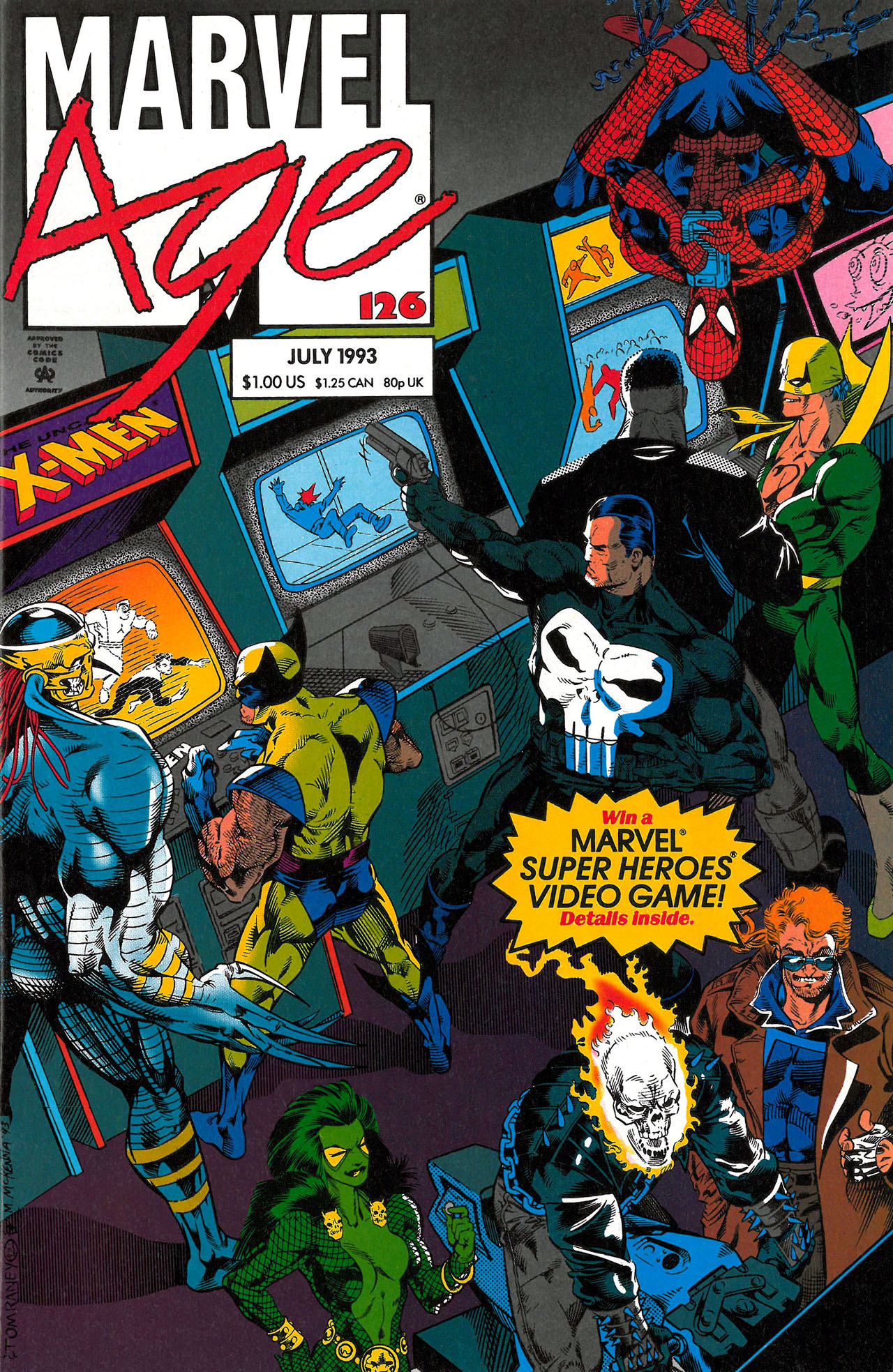 Read online Marvel Age comic -  Issue #126 - 1