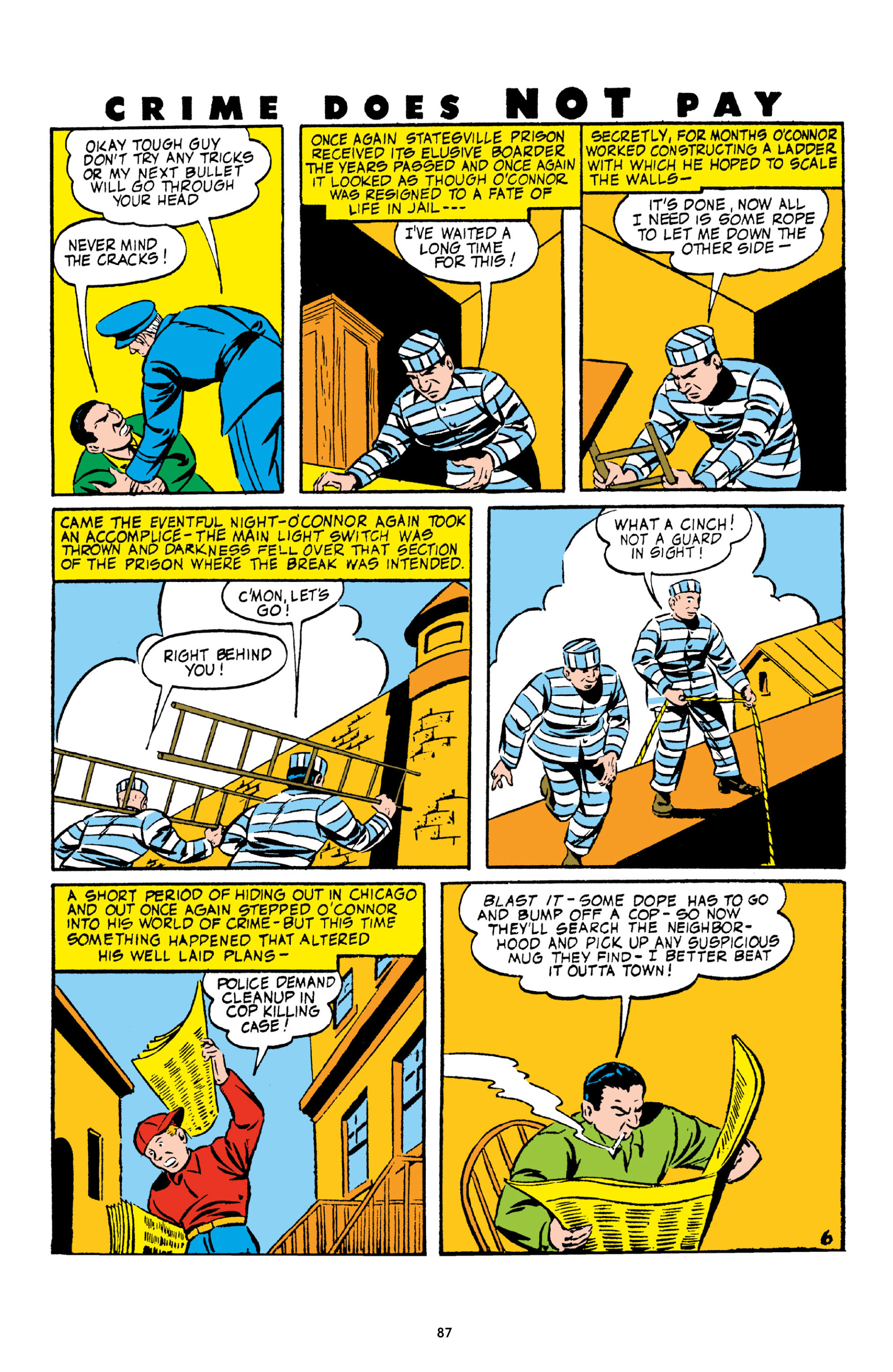 Read online Crime Does Not Pay Archives comic -  Issue # TPB 3 (Part 1) - 87