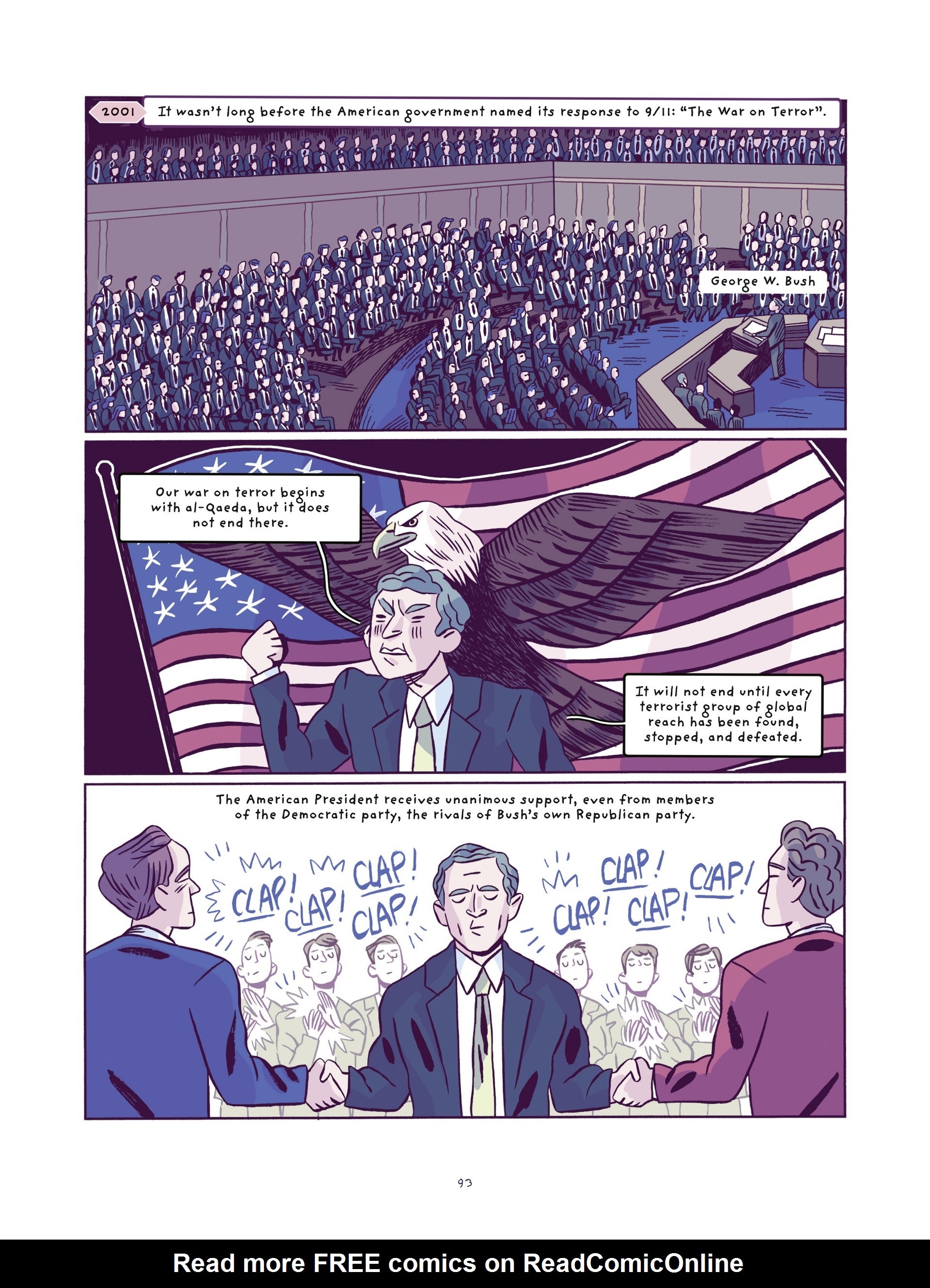 Read online September 11, 2001: The Day the World Changed Forever comic -  Issue # TPB - 90
