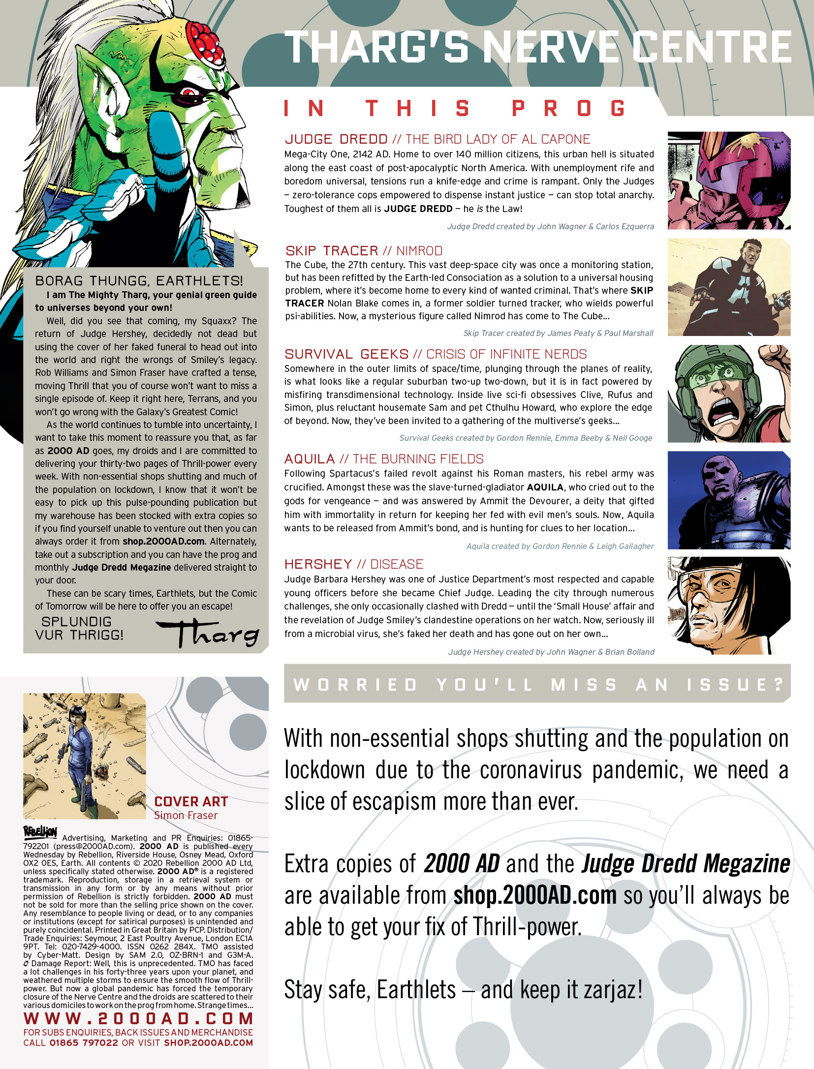 Read online 2000 AD comic -  Issue #2176 - 2