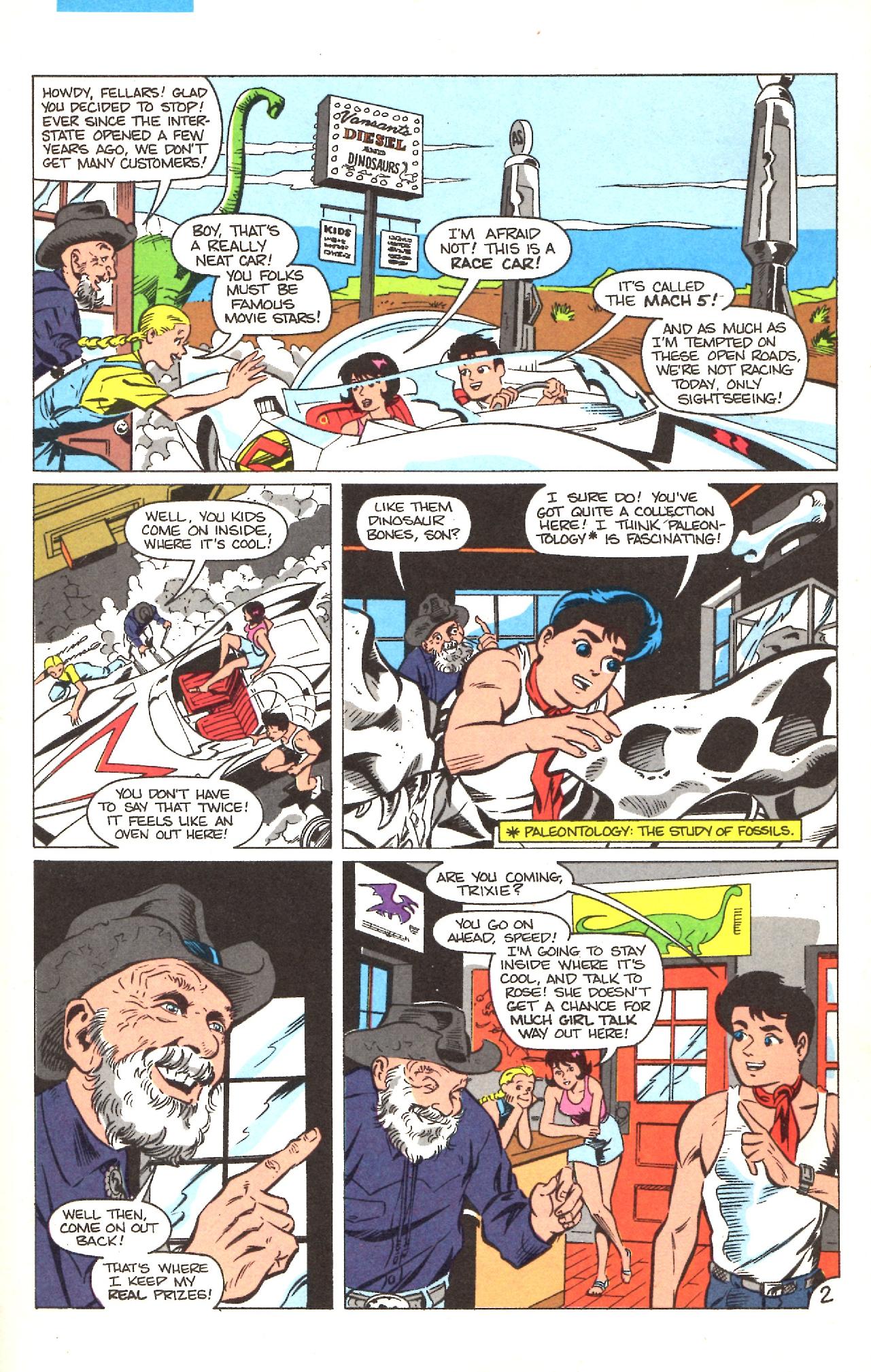 Read online Speed Racer (1987) comic -  Issue #32 - 4