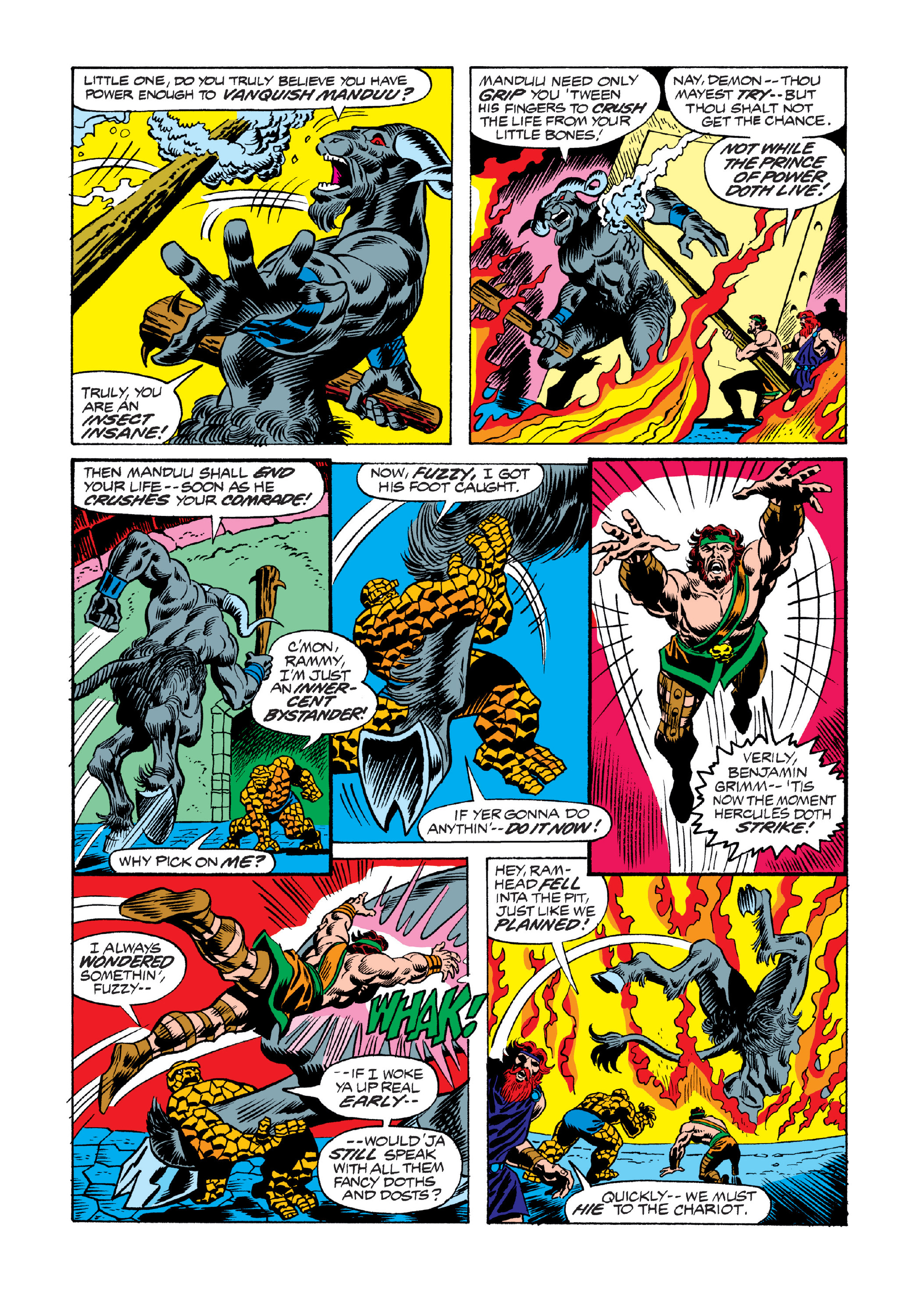 Read online Marvel Masterworks: Marvel Two-In-One comic -  Issue # TPB 4 (Part 3) - 54