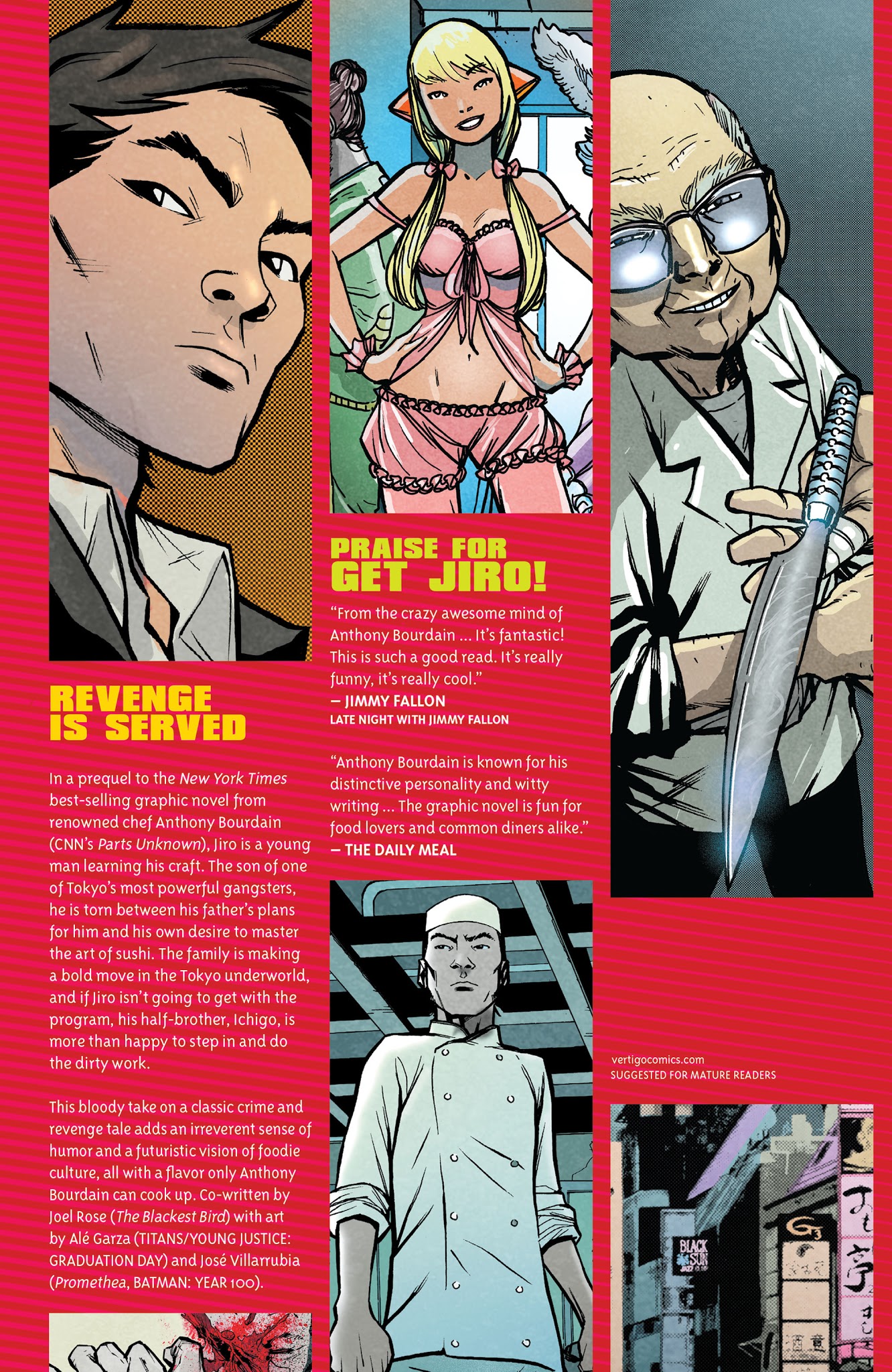 Read online Get Jiro!: Blood & Sushi comic -  Issue # TPB - 159